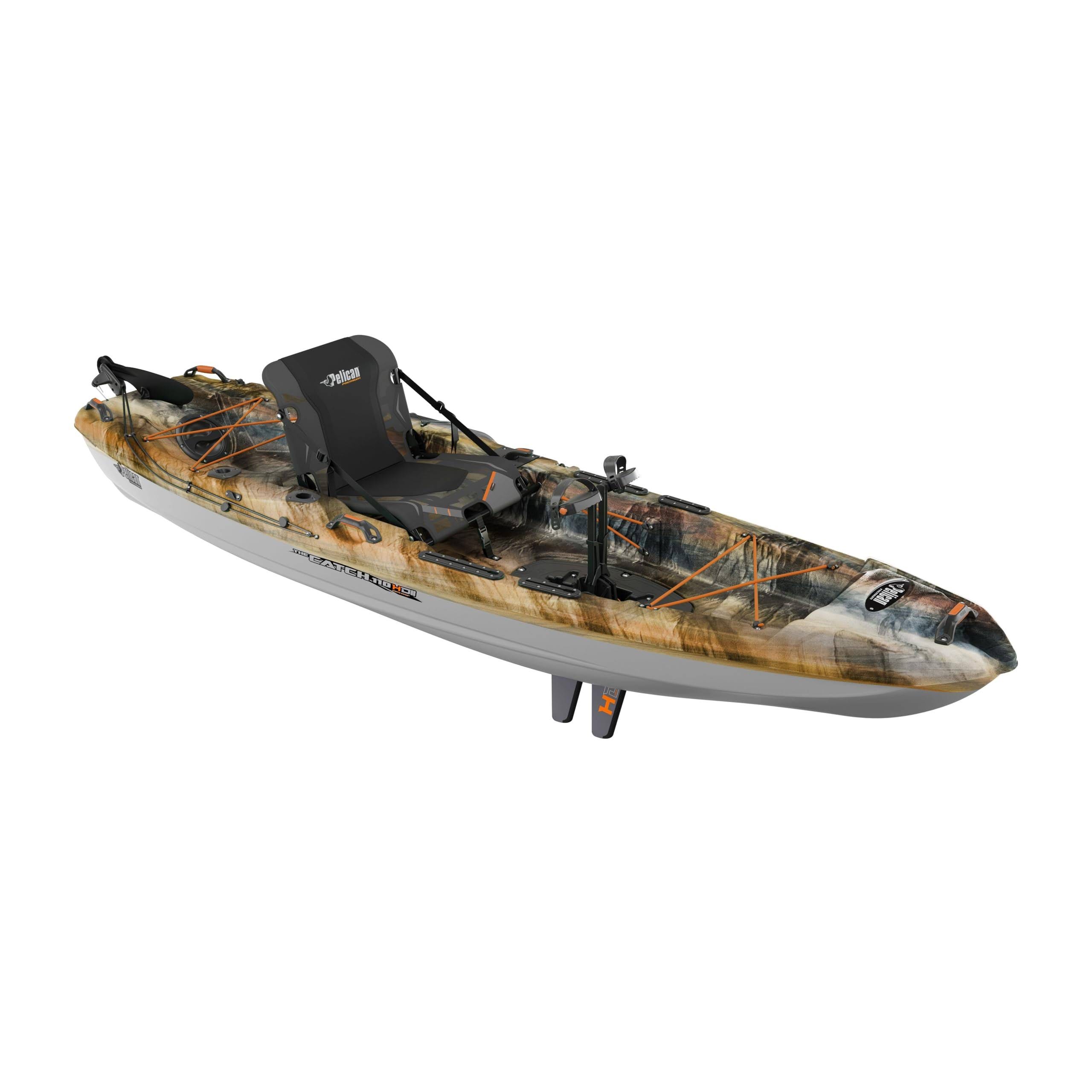 Pelican Outback 10 ft Sit-On-Top Fishing Kayak with Hydryve Pedal System and Ergocast Seat | Image