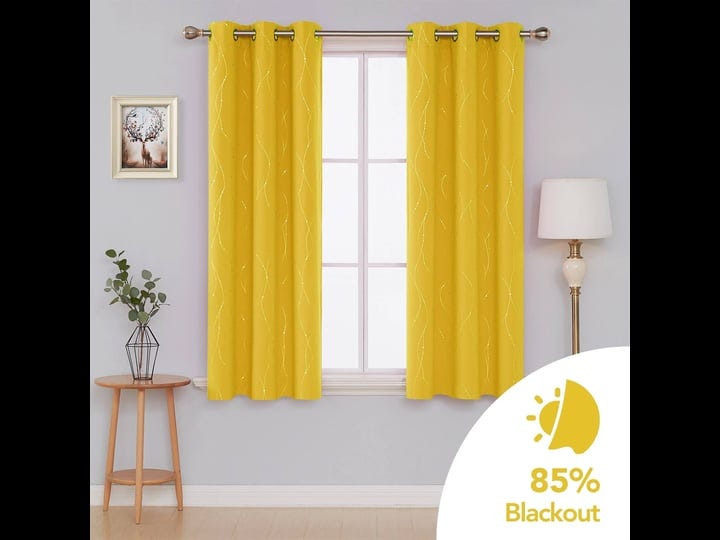 deconovo-blackout-yellow-curtains-and-drapes-sunlight-blocking-curtains-for-bedroom-wave-line-with-d-1