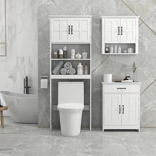 kleankin-freestanding-bathroom-cabinet-floor-cabinet-modern-bathroom-storage-cabinet-with-2-doors-ad-1