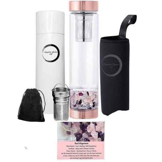 crystal-water-bottle-with-tea-infuser-sleeve-for-hot-cold-elixirs-rose-amethyst-clear-quartz-eco-fri-1