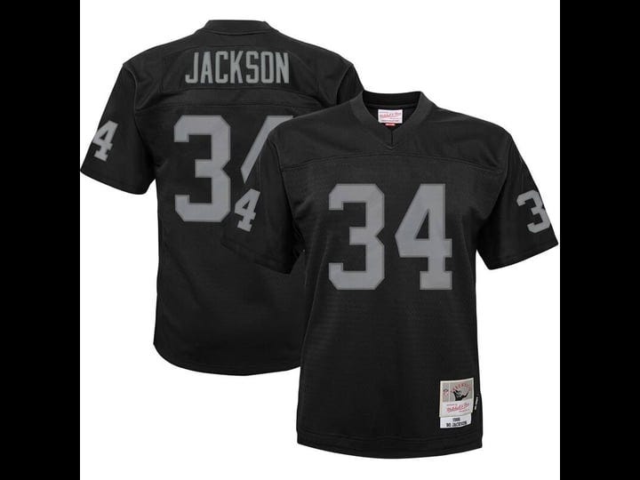 toddler-mitchell-ness-bo-jackson-black-las-vegas-raiders-1988-retired-legacy-jersey-size-2t-1