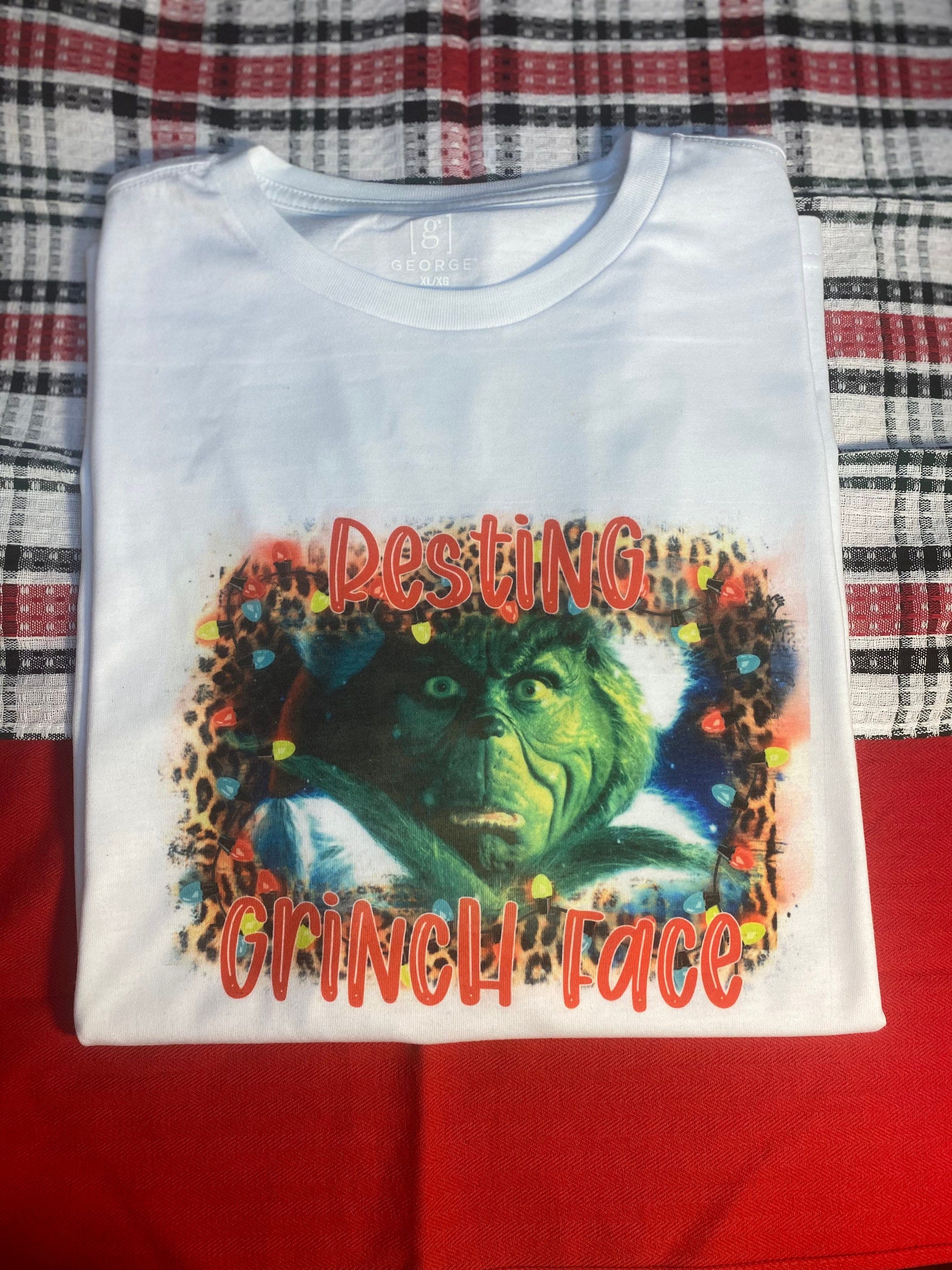 Resting Grinch Face T shirt