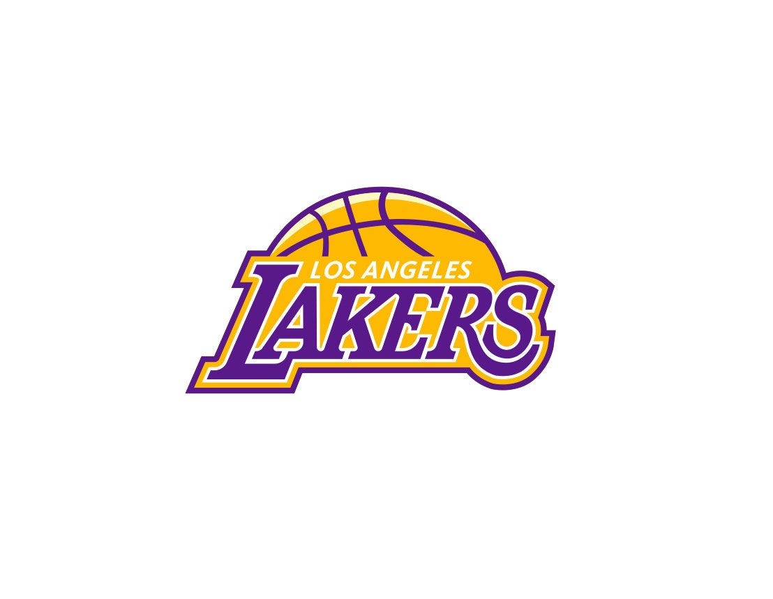 Laker basketball svg png cut file scrapbooking Cricut instant download