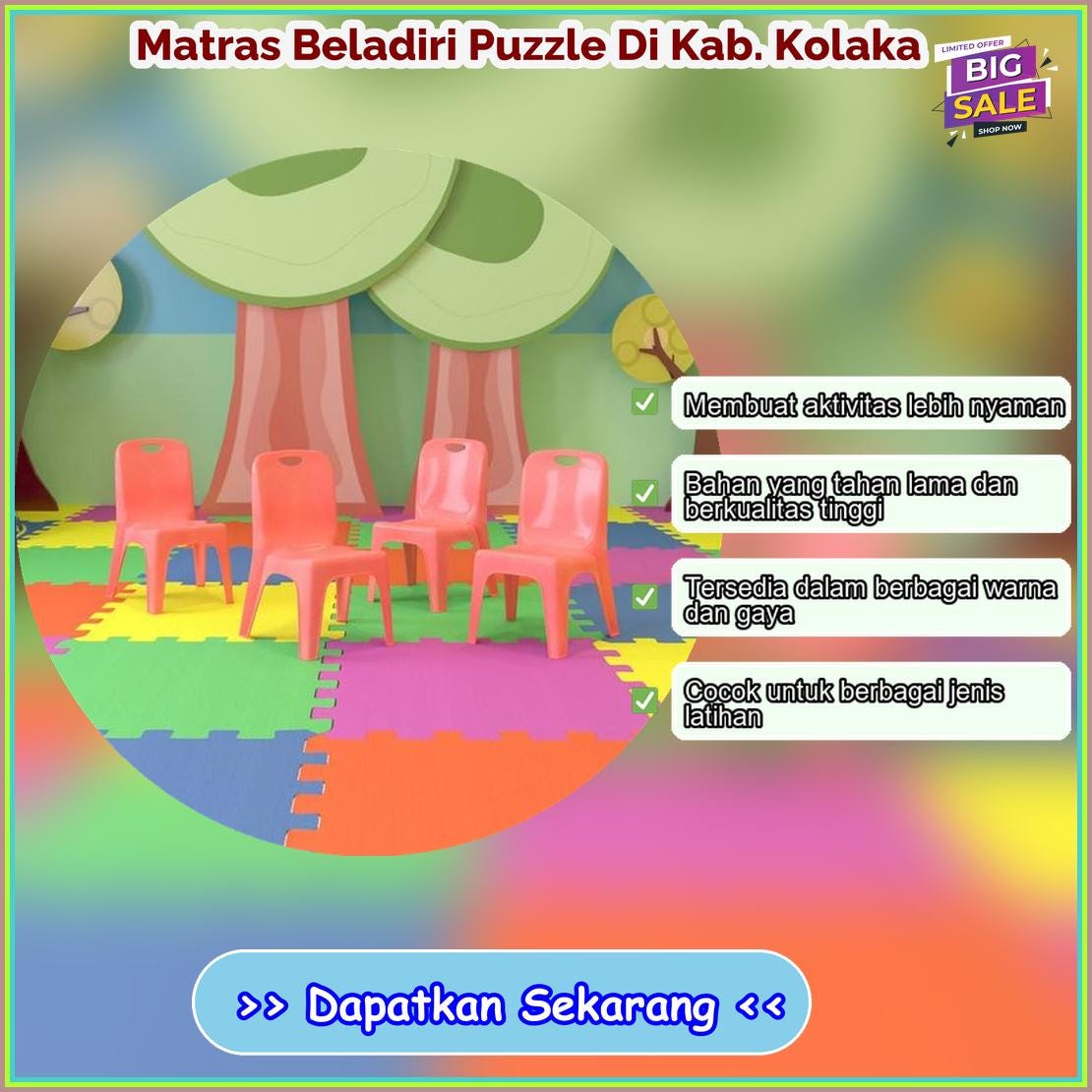 Matras Beladiri Puzzle Di Kab Kolaka