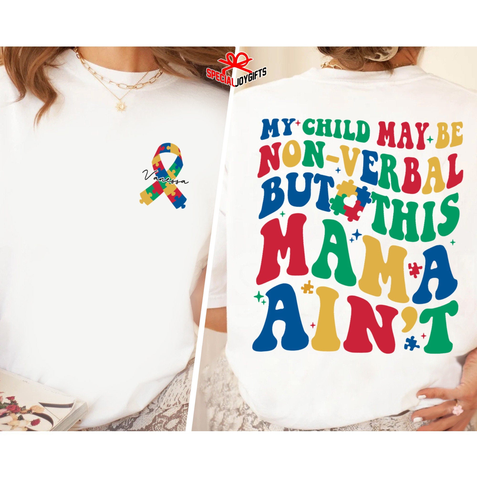 Personalized Autism Mom Shirt, Autism Awareness Shirt, Autism Mom Shirt, Autism Acceptance Shirt, SPED Gift, Autism Mom Tee, Autism Shirt