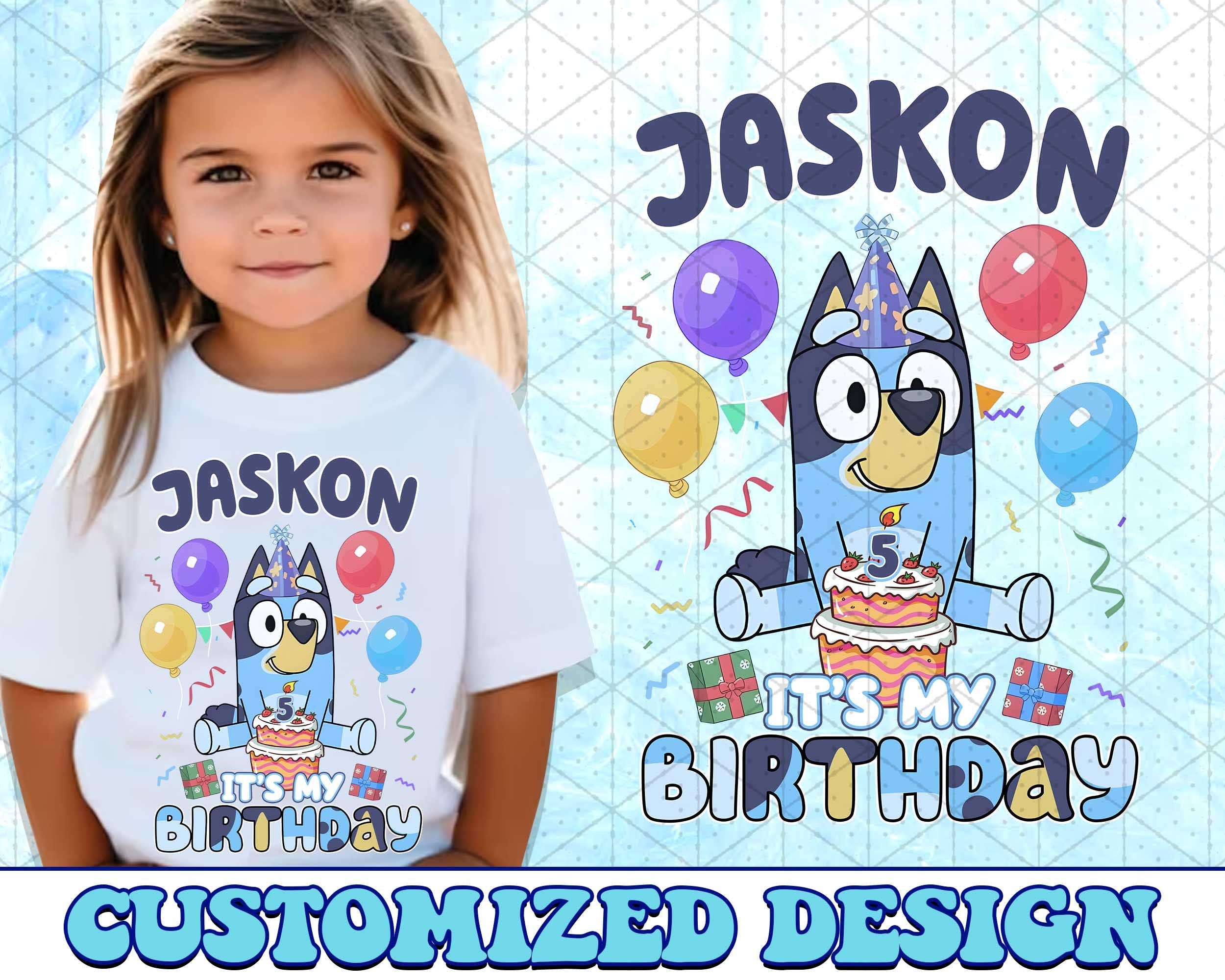 Customized Bluey Birthday PNG, Bluey Family PNG, Bluey The Eras Tour Png, Bluey Bingo Png, Bluey Mom Png, Bluey Dad Png, Bluey Friends