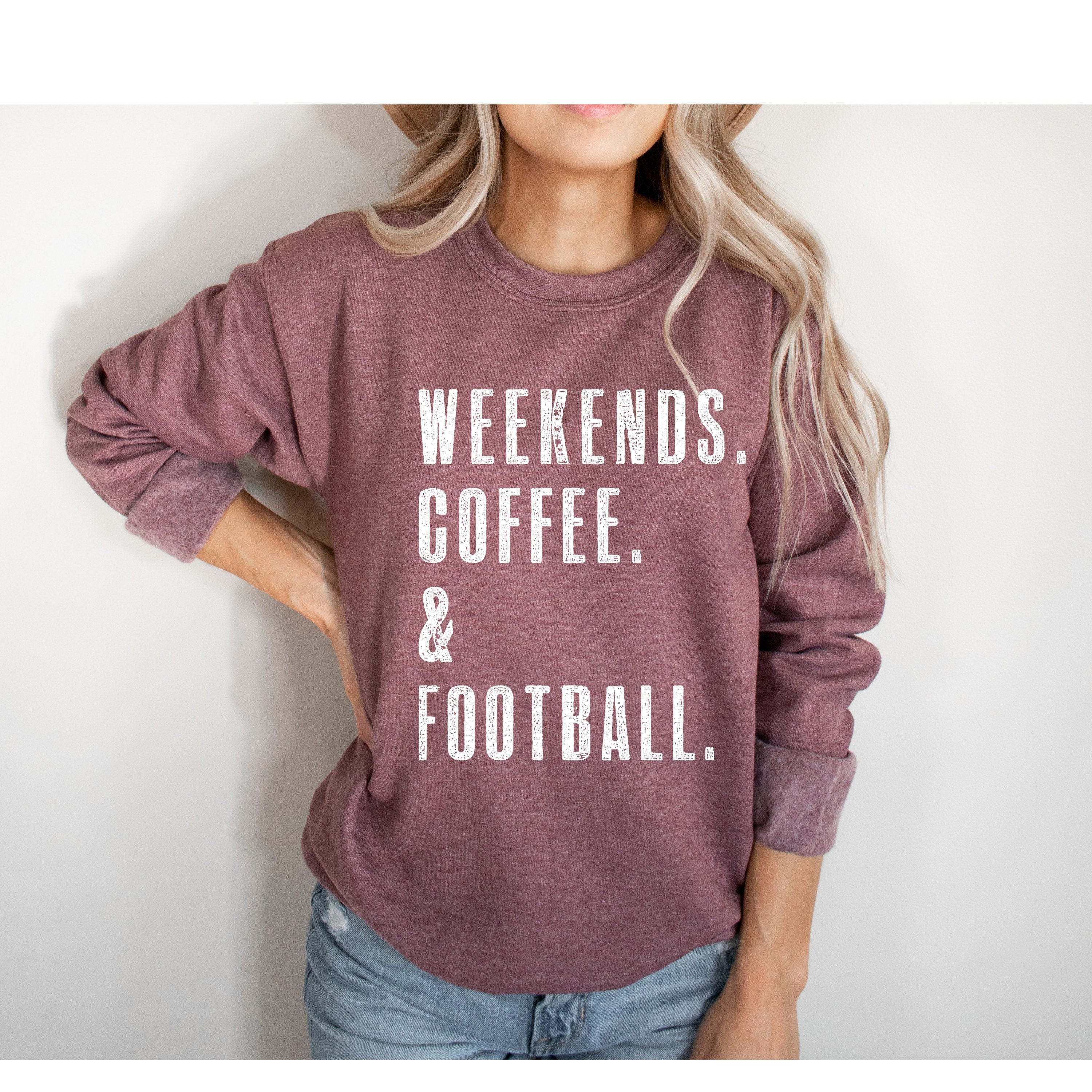 Football SweatShirt | Football Mom Sweatshirt | Sports Mom Shirt | SweatShirt for Women | Sweatshirts with Sayings | Sweaters for Women