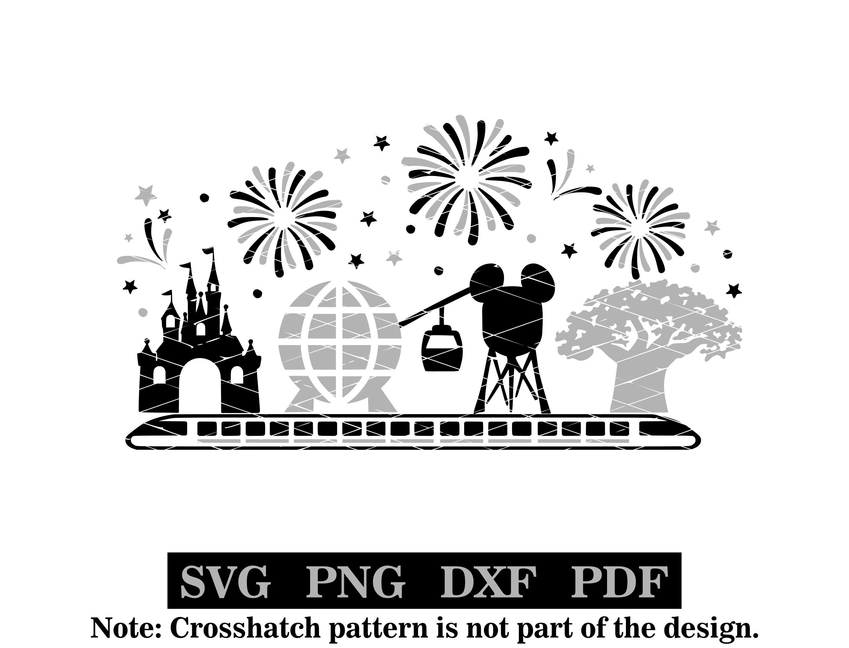 Parks Icons, svg-png-pdf-dxf, Tshirt design