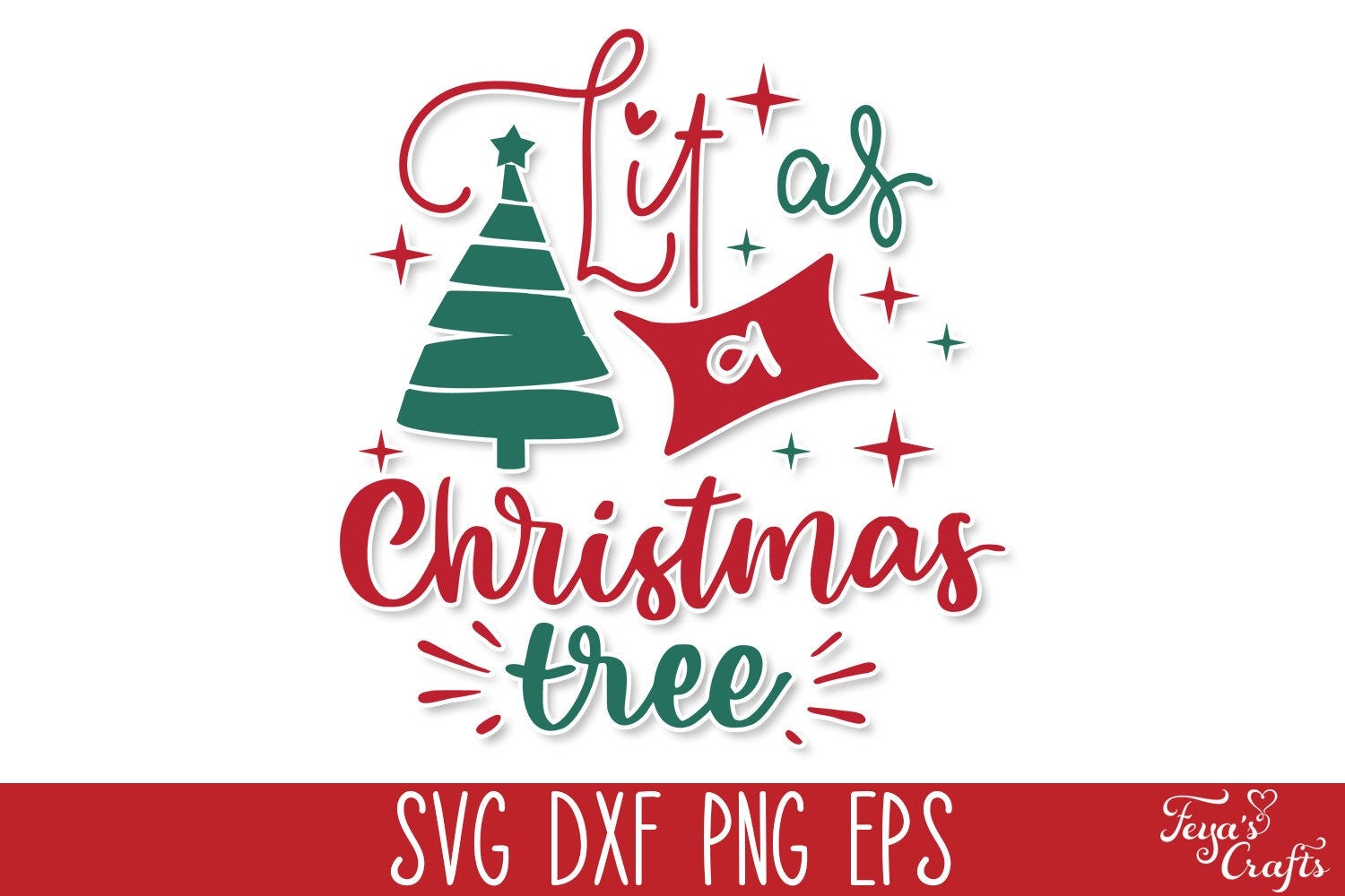Lit as a Christmas Tree SVG, Funny Christmas Wine SVG Quote, Funny Christmas SVG Cricut, Christmas Sayings Svg, Christmas Drink Svg