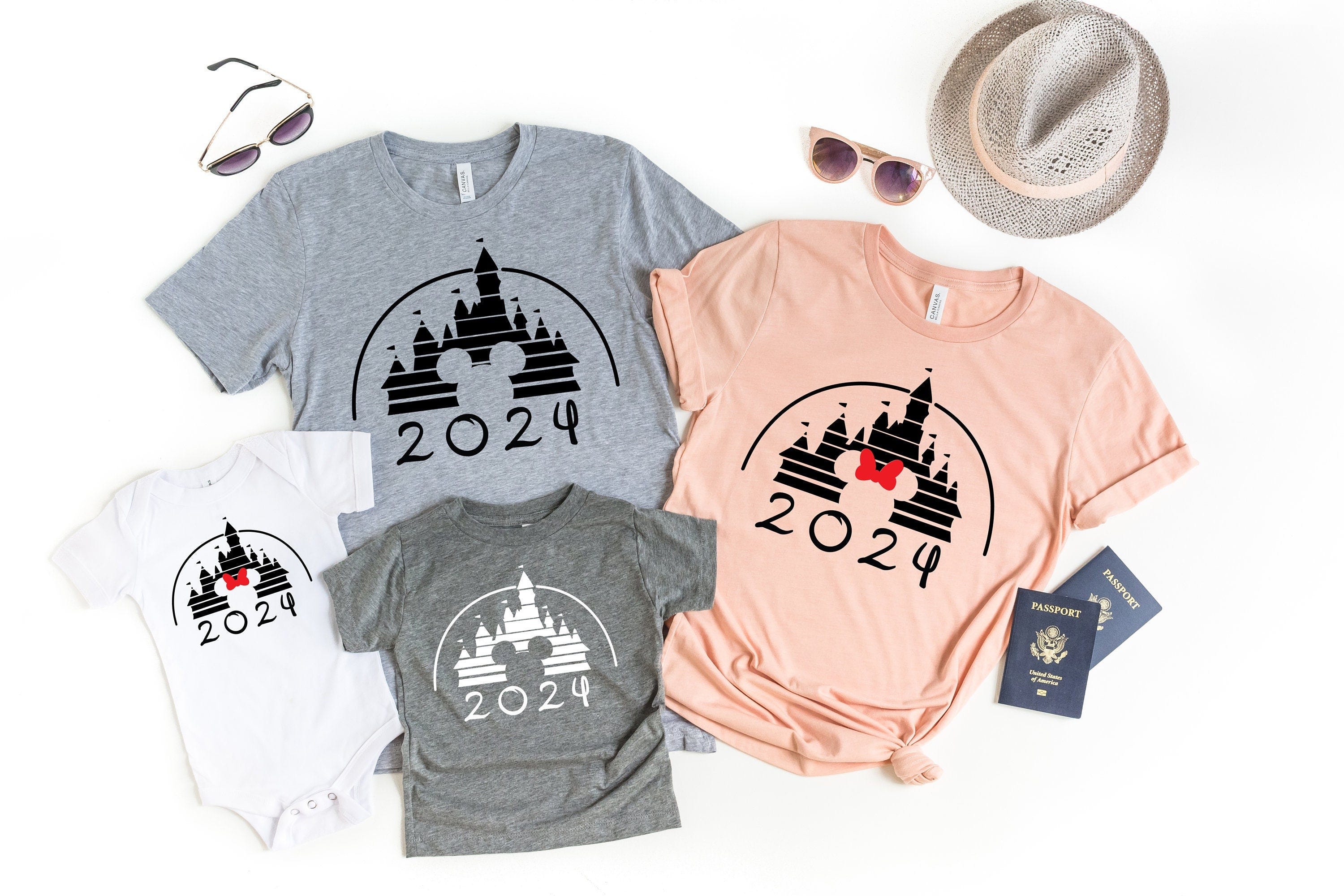 Disney Castle Family Shirt, Disney Vacation Shirt, Retro Castle 2023, Disney Mickey Minnie Shirt, Disneyland shirt, Magic Kingdom Shirts