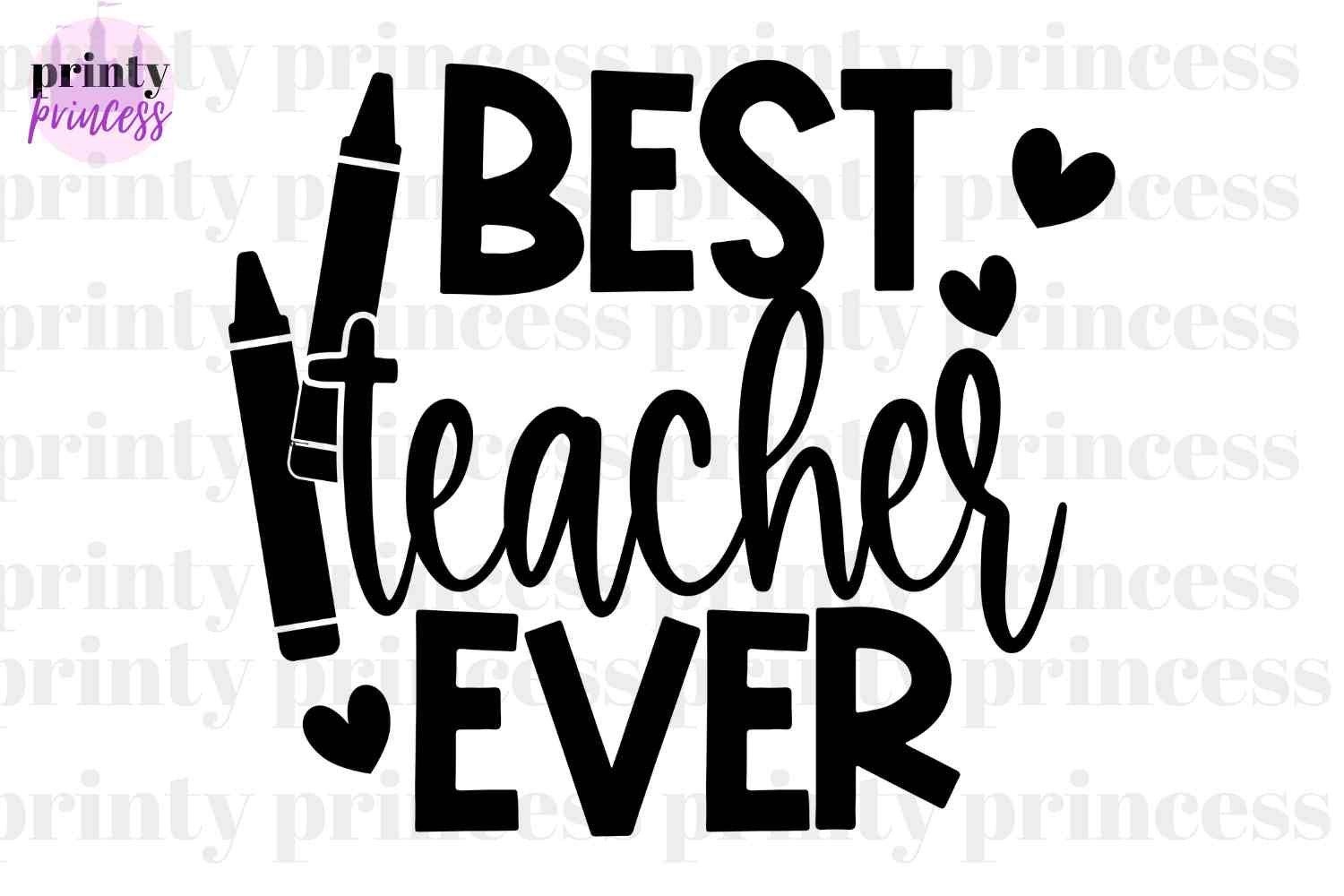Best Teacher Ever Svg, Teacher Svg, Teach Shirt Png, Eps, Teacher Appreciation Svg, Teach Svg, Teacher Quote Svg, Teaching Cutting File