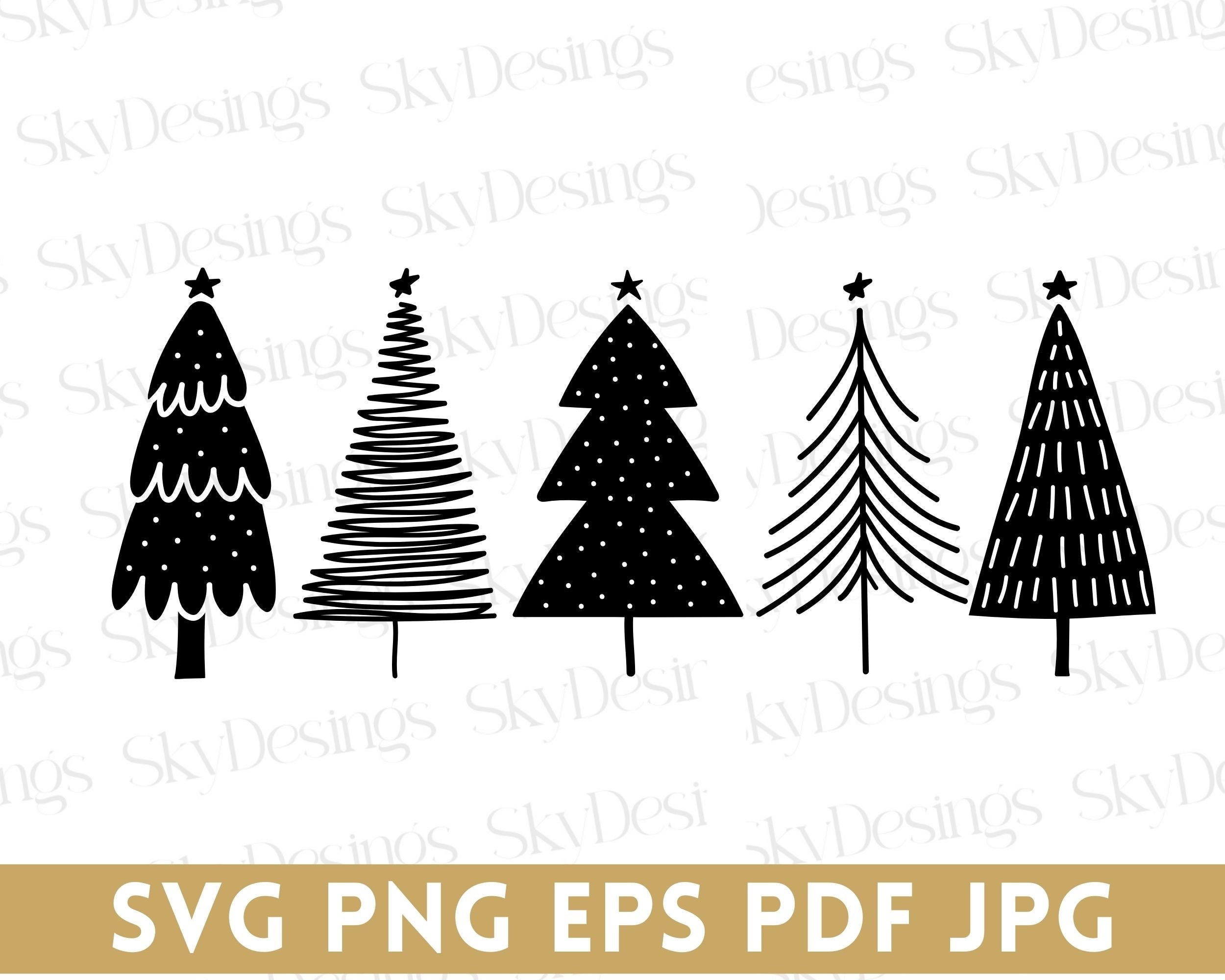Christmas Tree Svg Bundle, Christmas Tree Svg, Christmas Svg, Christmas Tree Clipart, Christmas Tree Png, Christmas Tree Vector, Tree Svg