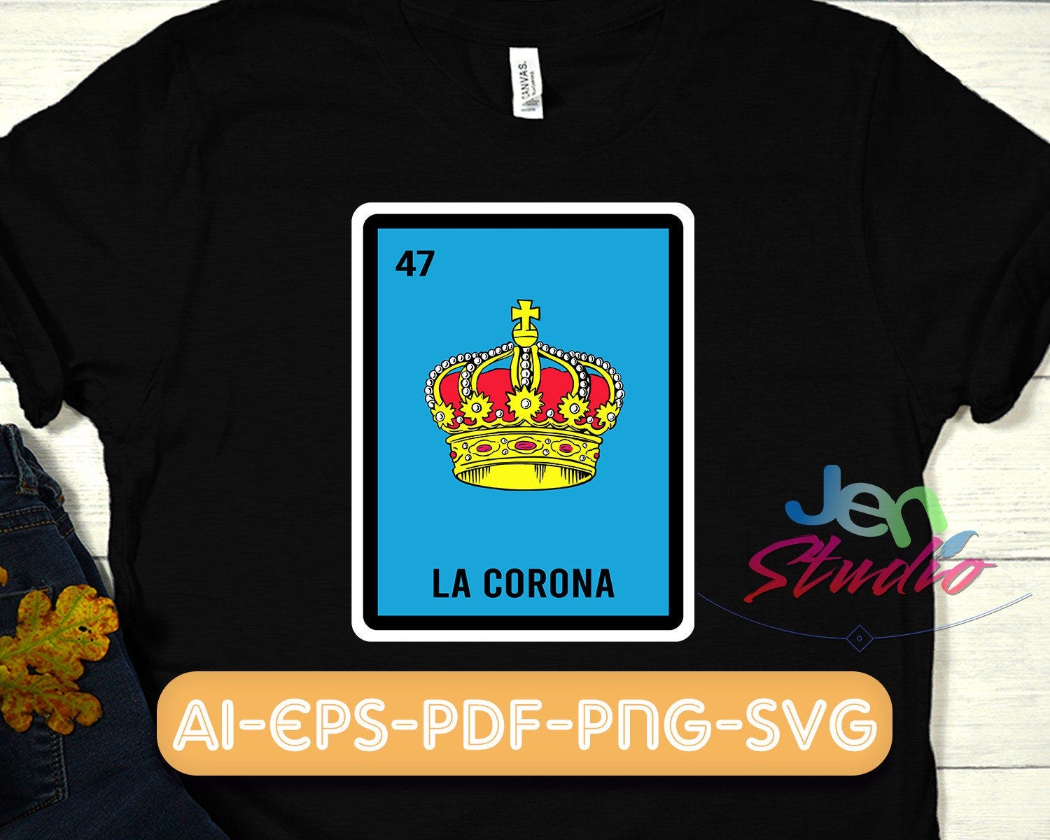 La corona svg, La corona png, loteria card svg, mexican png, loteria png, La corona Mexican loteria card, instant download.