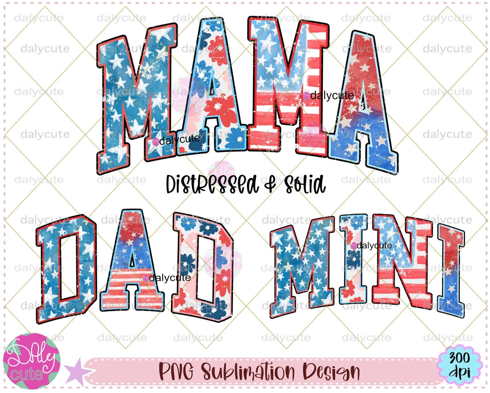 American Mama Mini Png, 4Th Of July Png, America Png Mama Mini Png, Mama Png, Independence Day, Usa Png, Fourth Of July, Dad Png, Family