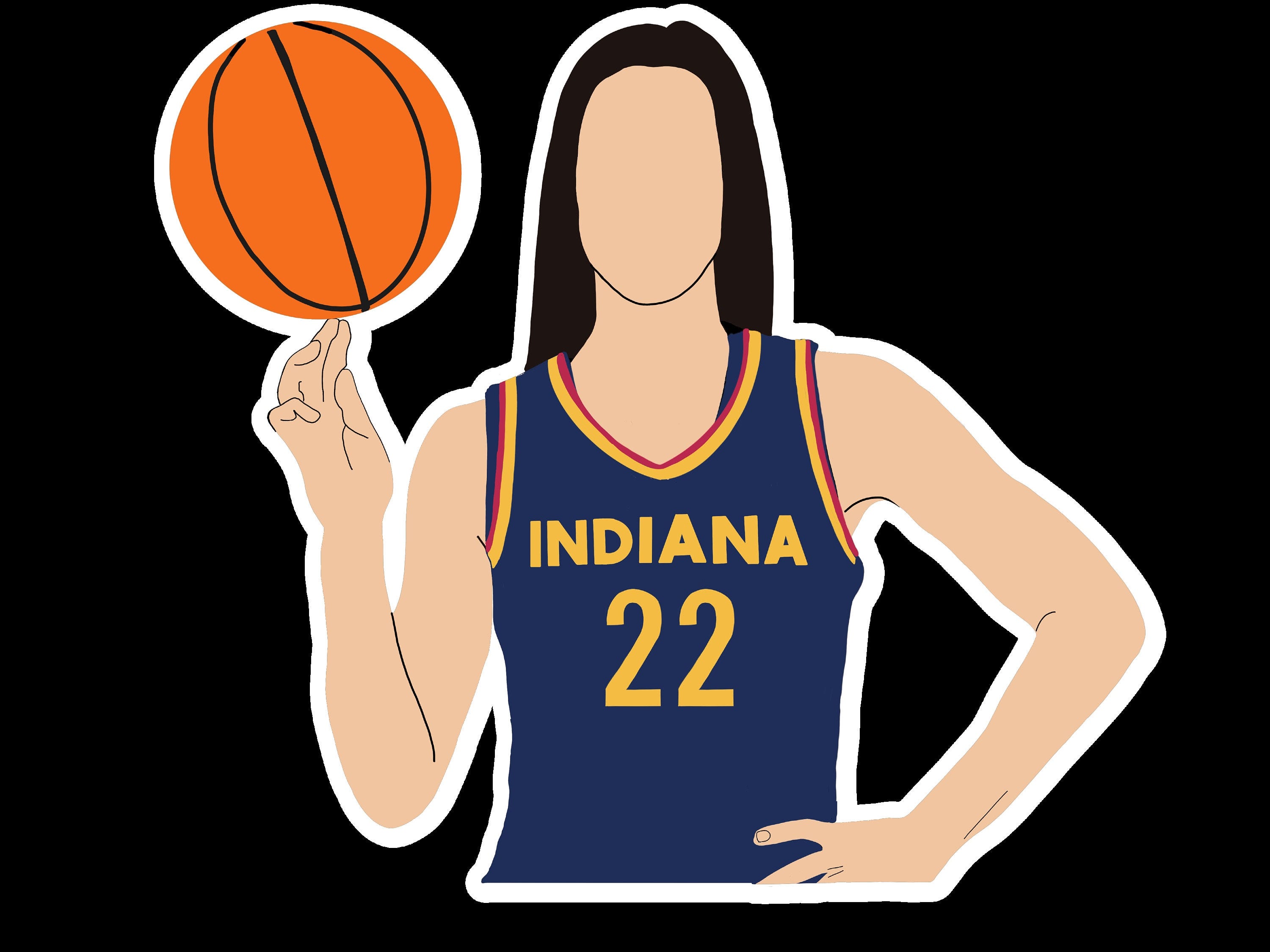 Caitlin Clark Sticker