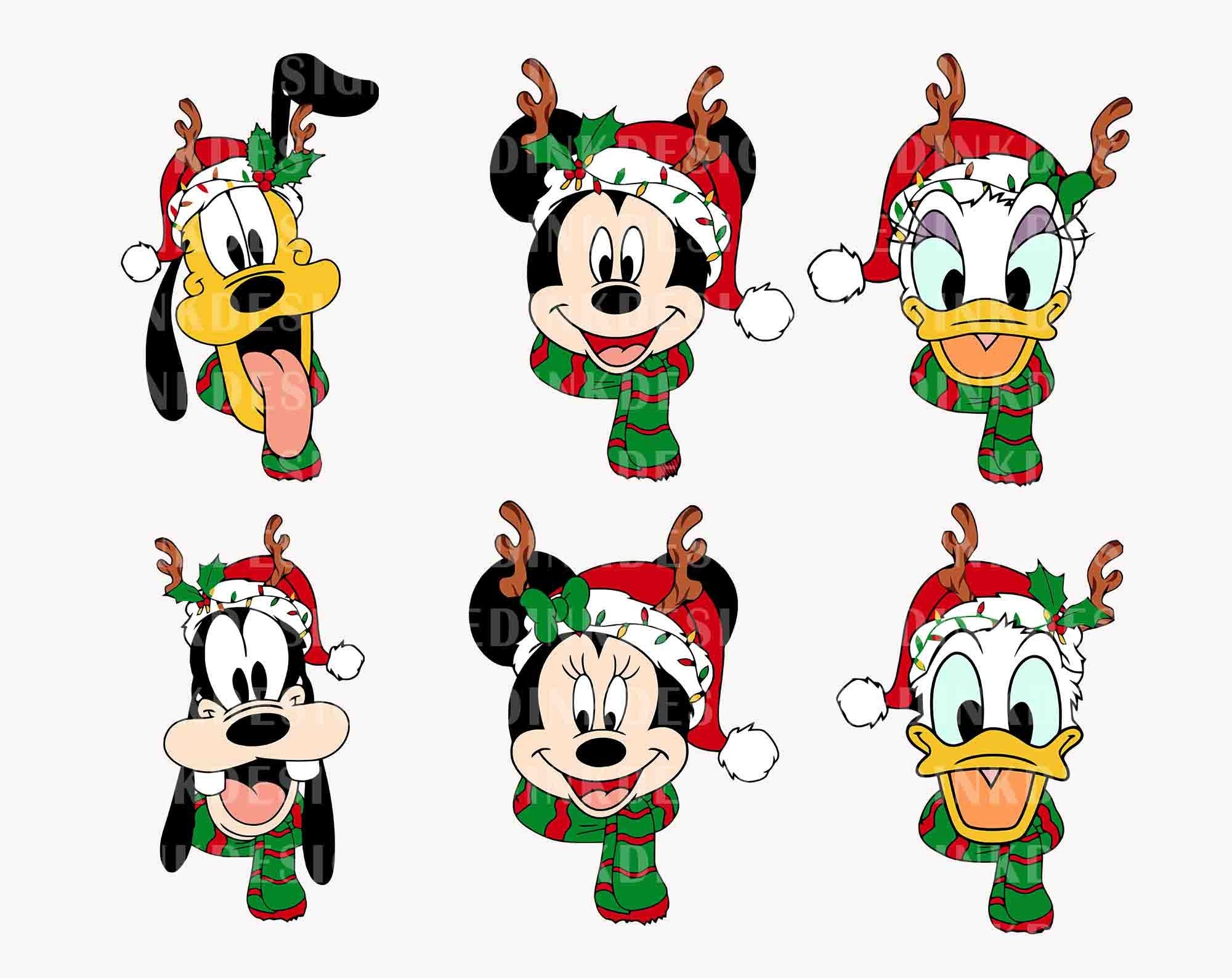 Bundle Christmas Mouse And Friend SVG, Christmas Season Svg, Christmas Squad Svg, Xmas Holiday Svg, Merry Christmas Svg, Digital Download