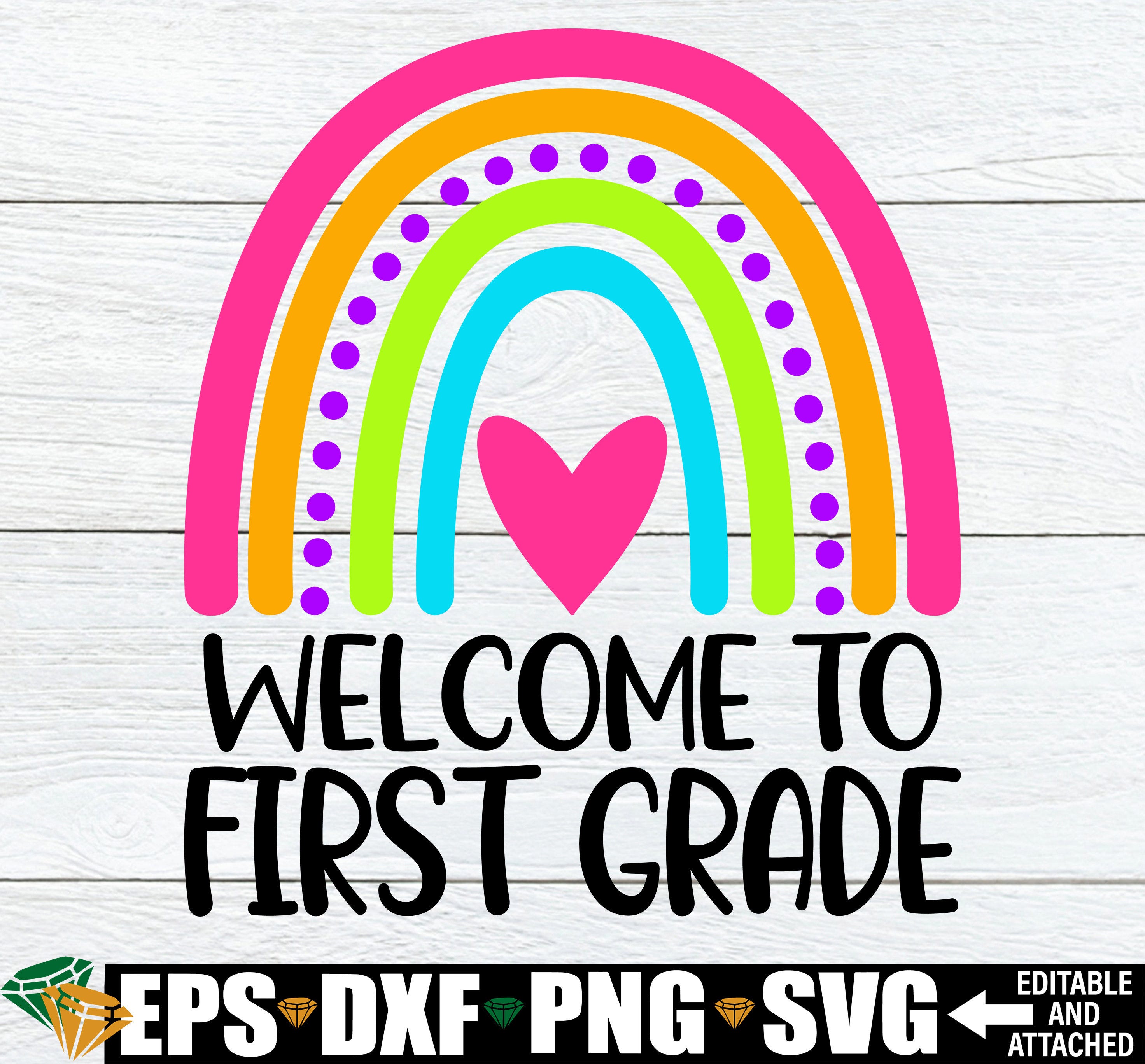 Welcome To First Grade, First Grade Teacher Shirt svg, 1st Grade Teacher svg, First Day Of First Grade svg png, First Grade Door Sign png