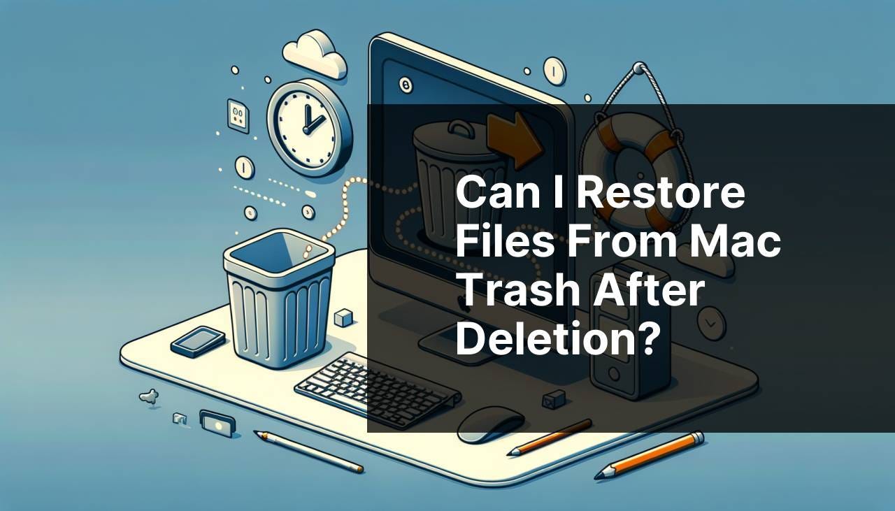 Can I restore files from Mac Trash after deletion?