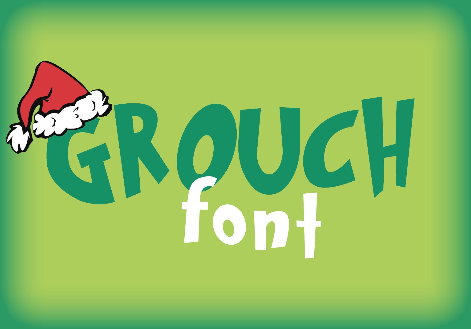 Grouch Font OTF and SVG