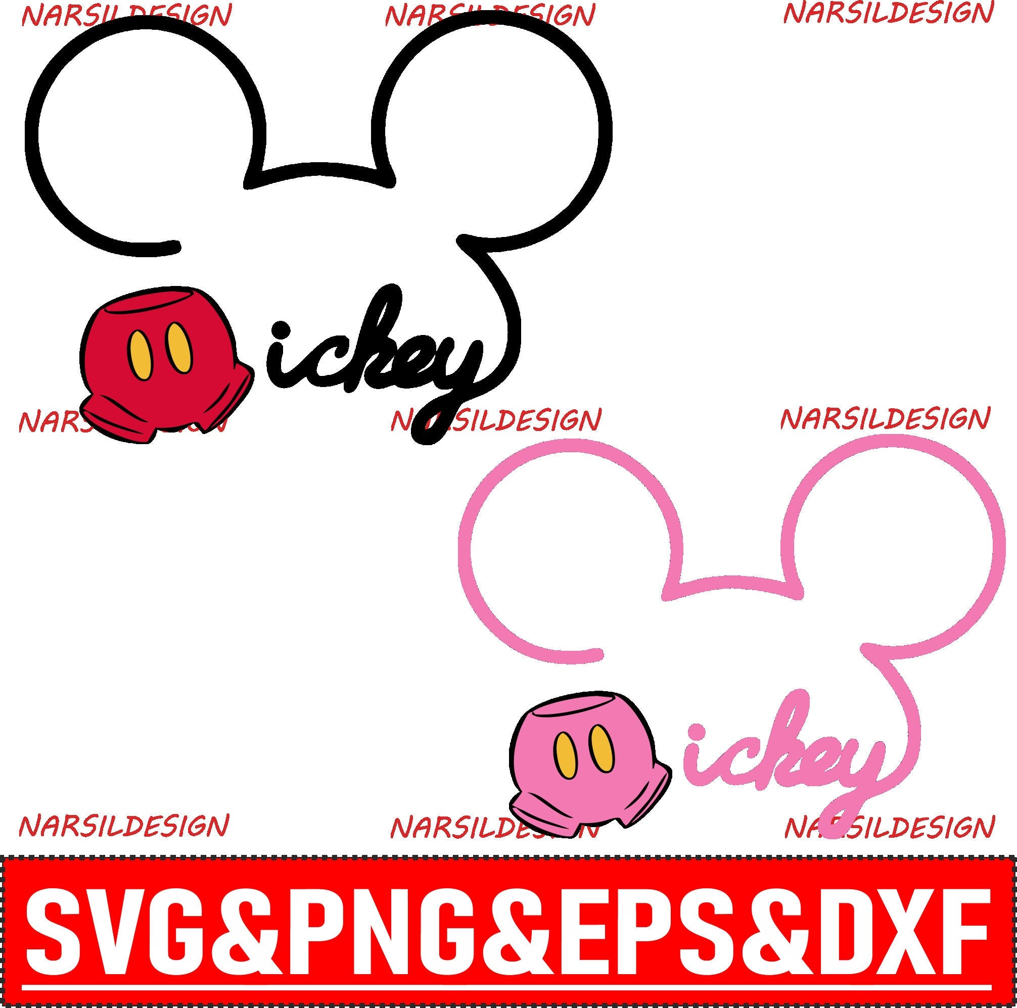 Mouse Head SVG-Instant Download--Cut file  T Shirts, outline, solid, png clipart