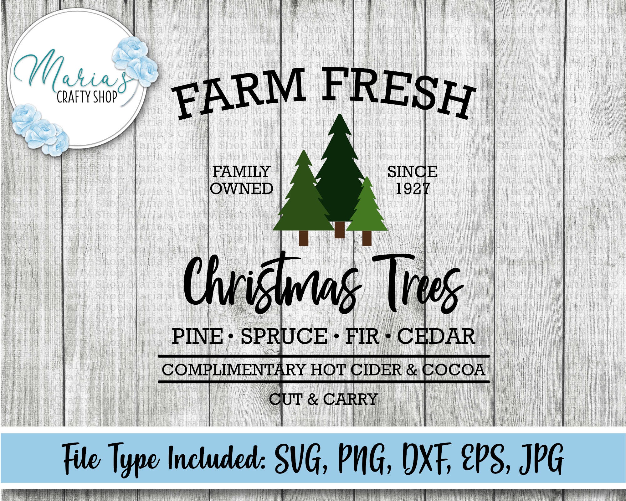 Farm Fresh Christmas Trees svg, Christmas SVG, Tree svg, Farm Christmas svg, Christmas Sign SVG, files in svg, png, dxf, eps, and jpg