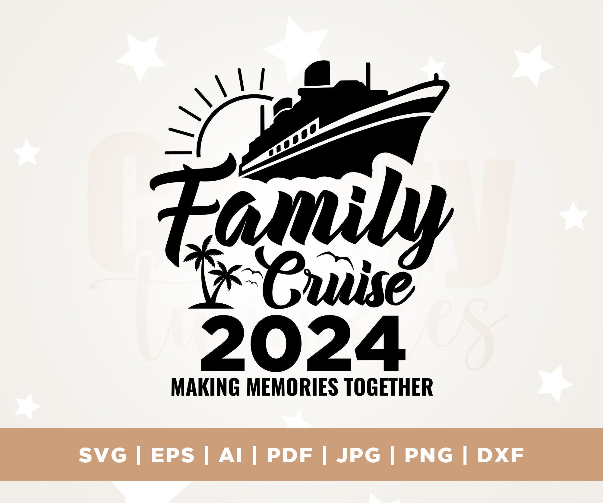 Family Cruise 2024 Svg, Family Cruise Svg, Family Vacation Summer, Cricut, Png, Svg, sublimation, Cruise 2024 Svg, Family Vacation 2024