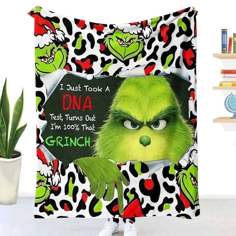 Grinch blankets