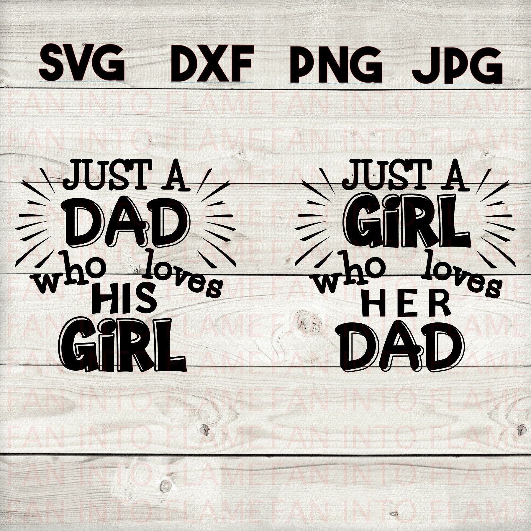just a dad SVG, DXF, png, jpg, digital download, silhouette, cricut, glowforge