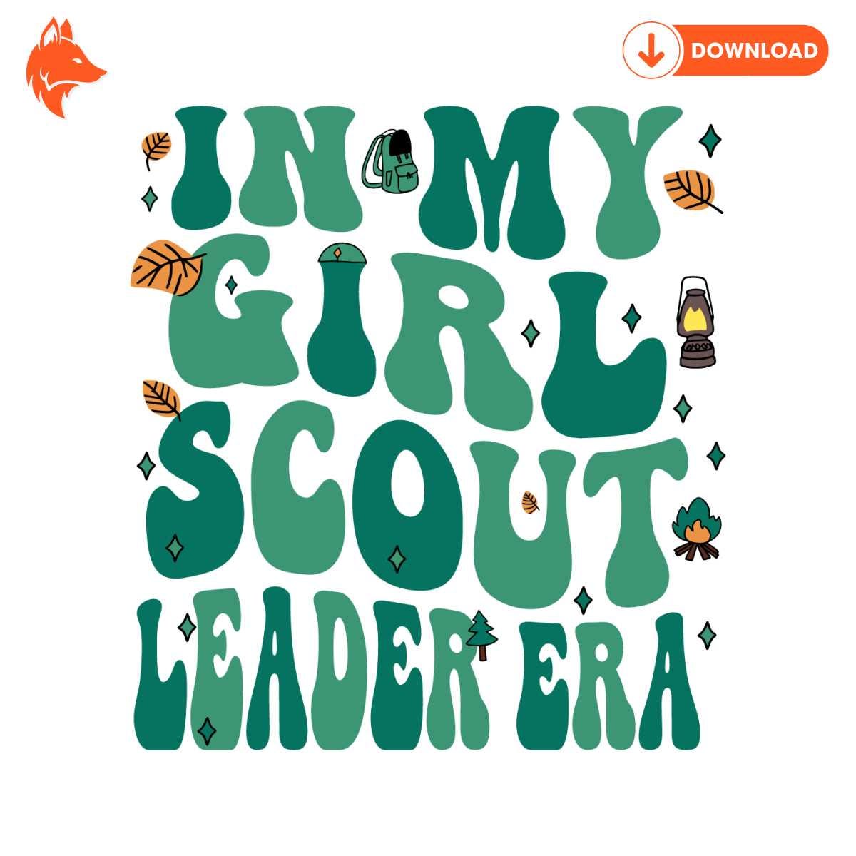 Free Groovy In My Girl Scout Leader Era SVG