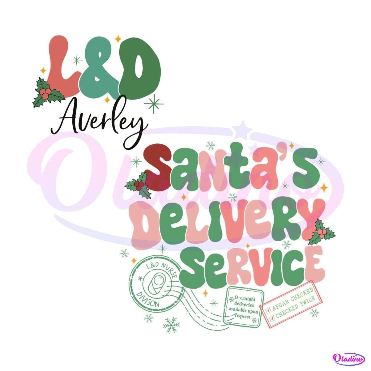 Santas Favorite Delivery Service SVG