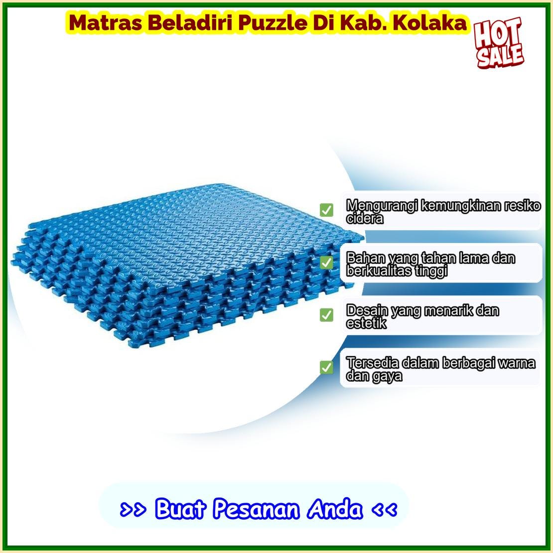 Matras Beladiri Puzzle Di Kab Kolaka