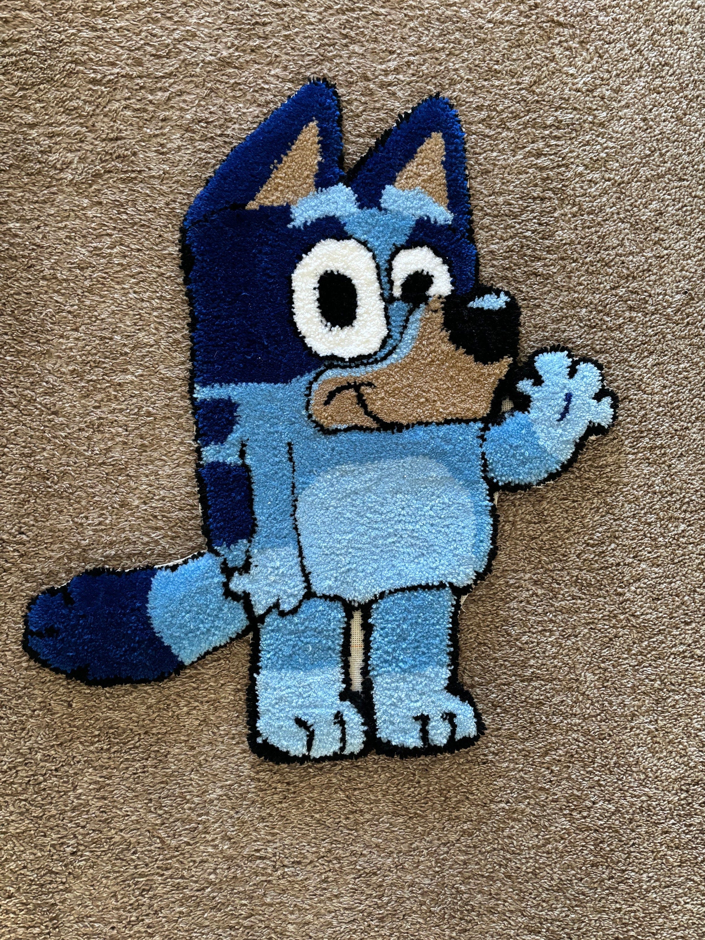 Bluey rug