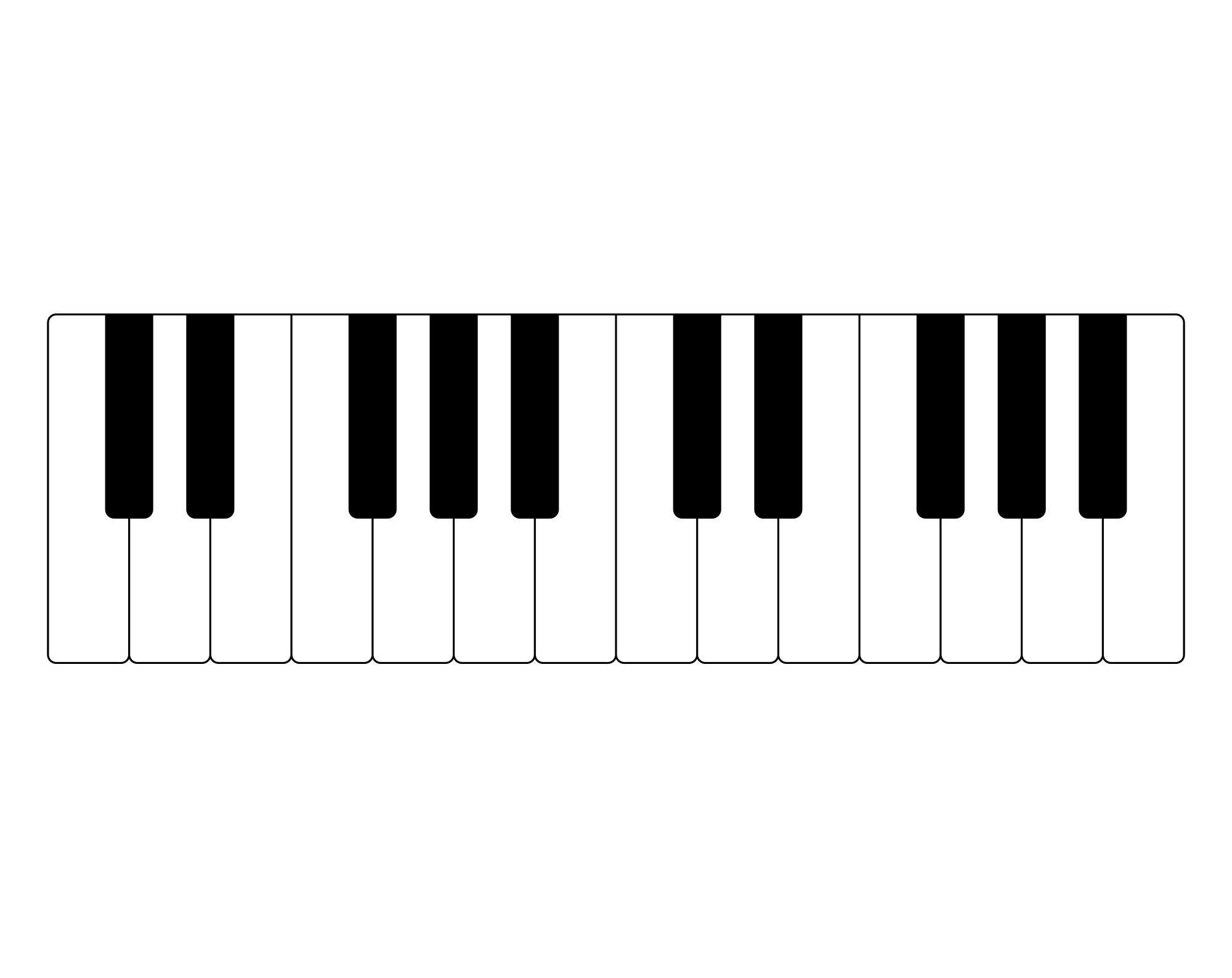 Piano SVG