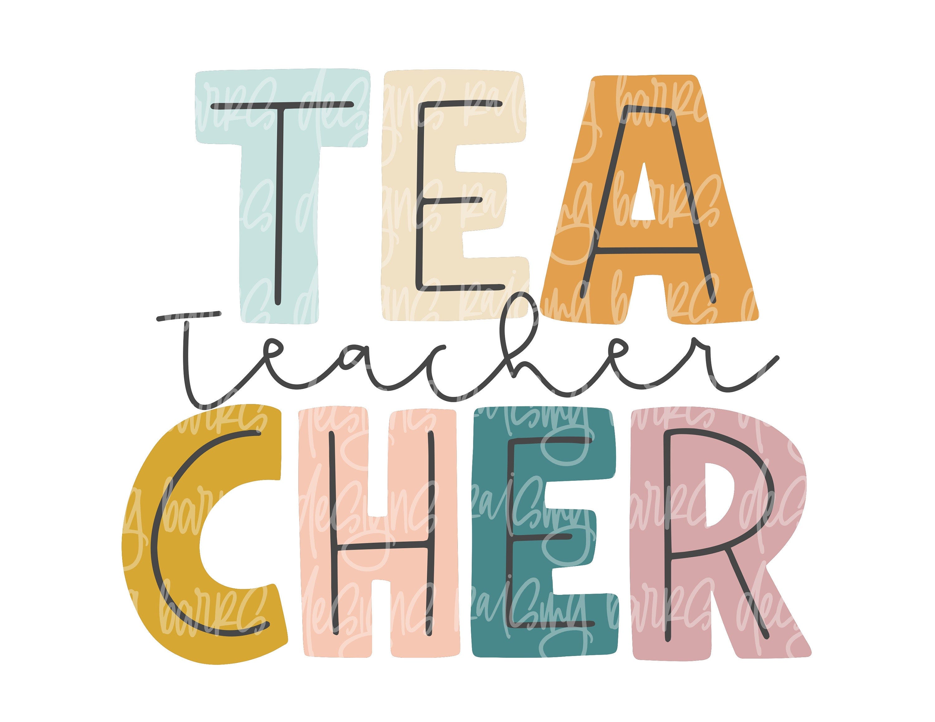 Teacher sublimation design | teacher png, teach png, teacher life png, teacher gift png, teacher digital design download