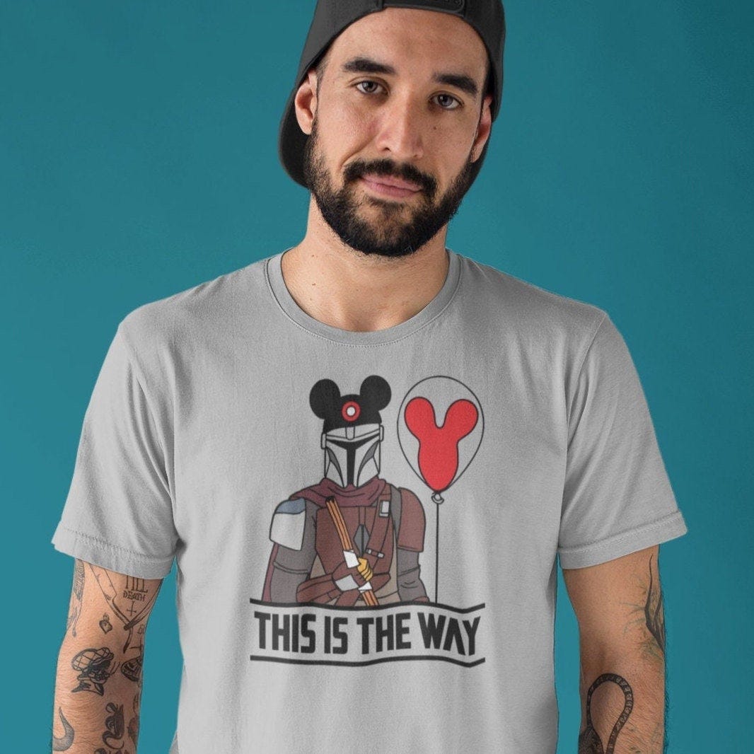 This Is The Way Shirt, Mandalorian T-shirt, Star Wars Tee, Galaxy