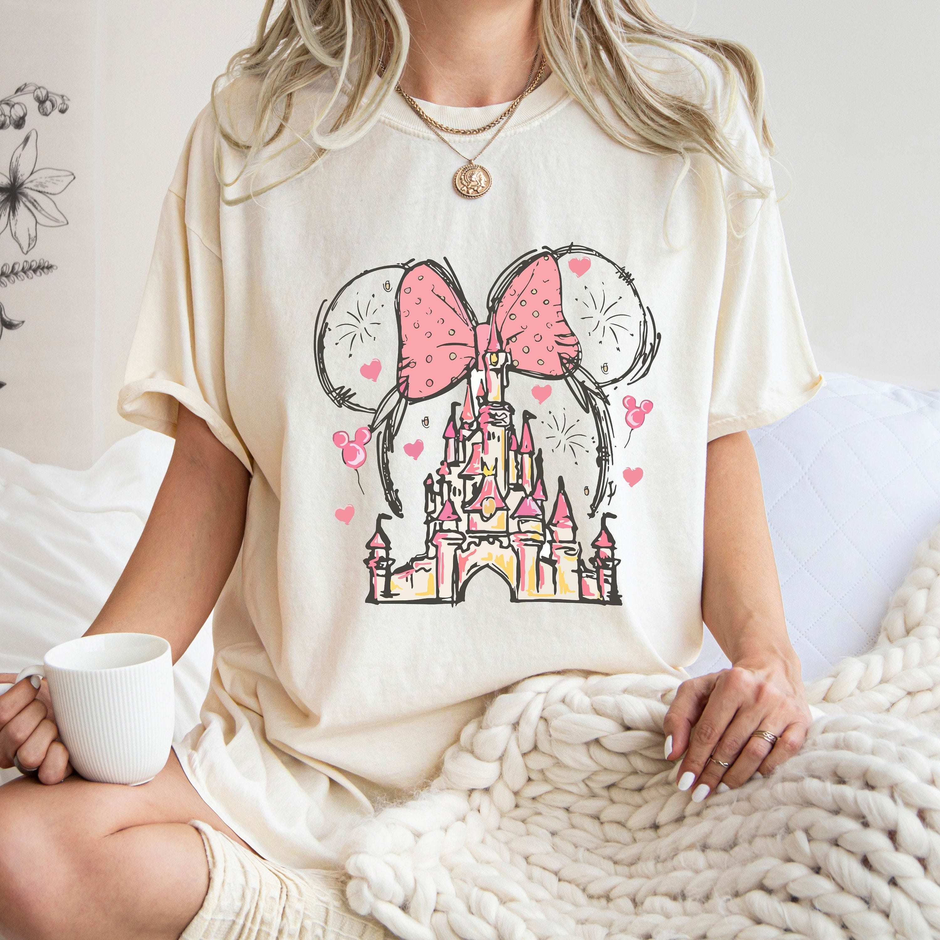 Comfort Colors Walt Disney World T Shirt, Watercolor Castle Shirt, Disneyworld Shirt, Disney Trip Shirt, Disneyland Shirt, Disney Shirt