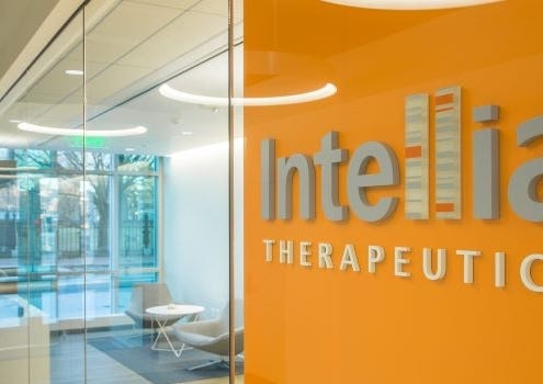 Intellia Therapeutics headquarters in Cambridge, Massachusetts