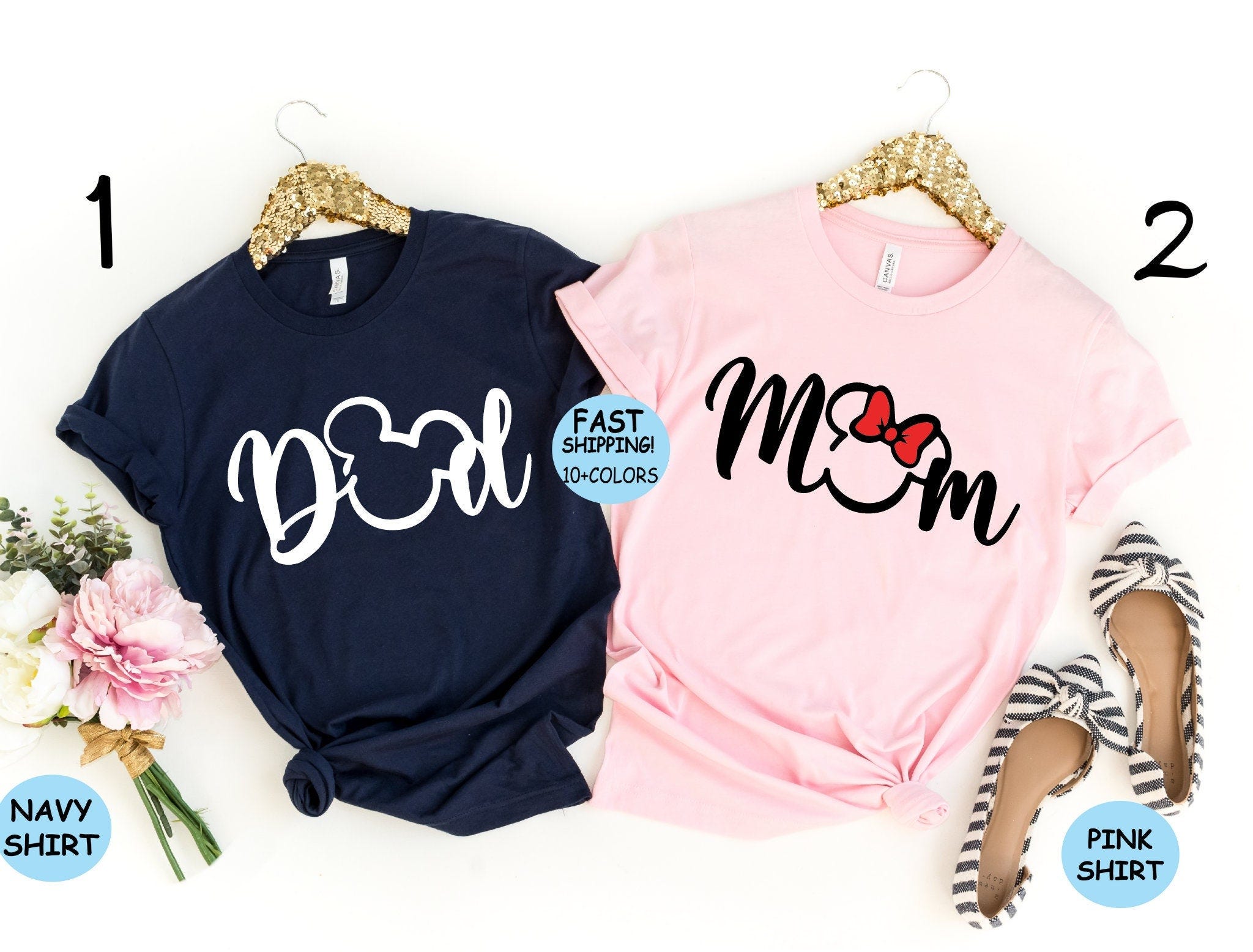 Disney Mom and Dad shirt, Disney Mom Shirt, Mother