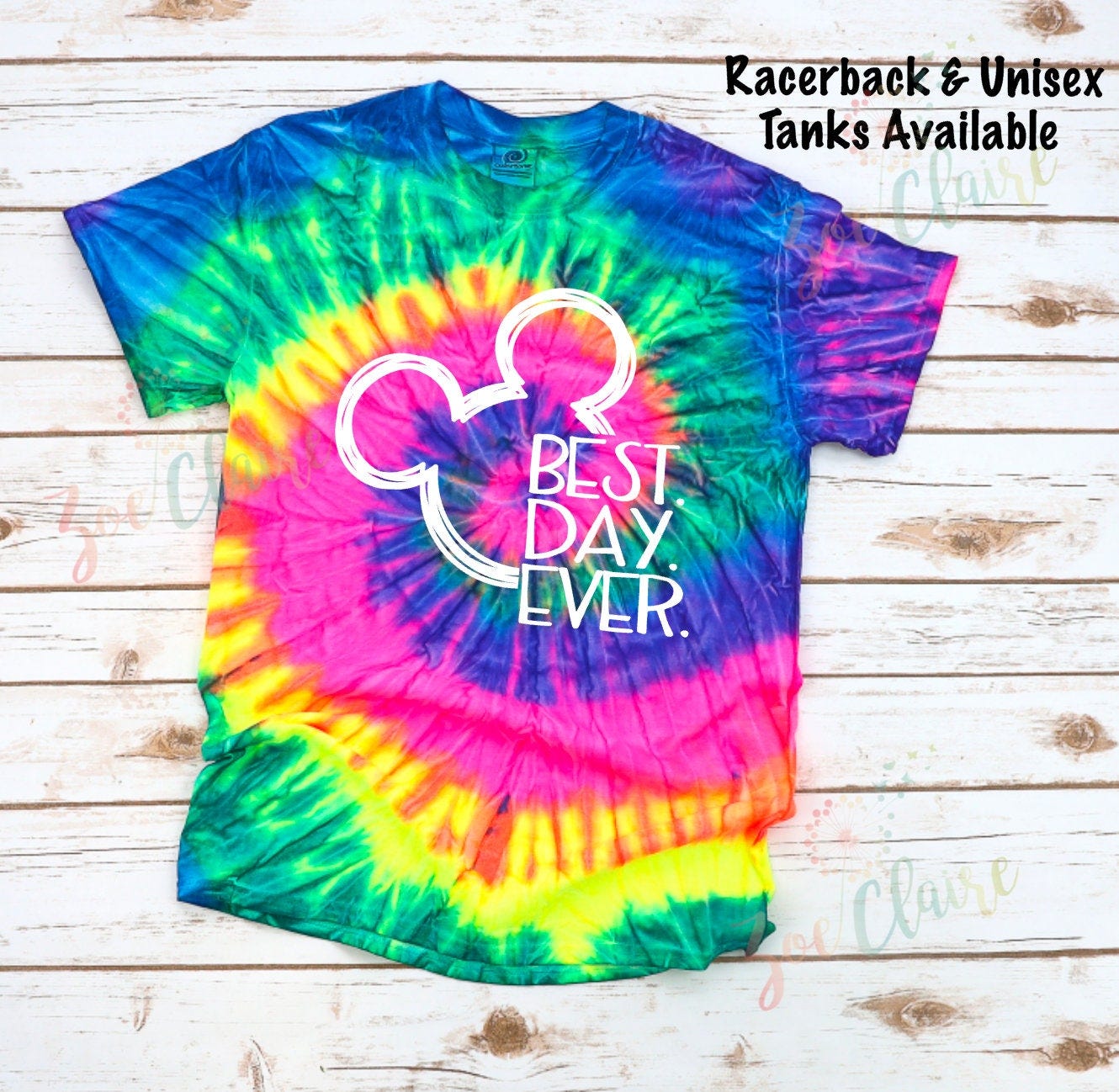 DisneyWorld Best Day Ever Shirts, Disney Shirts, Disney Tie Dye Shirt, Mickey Disney Shirt, Family Shirts, Disney Vacation