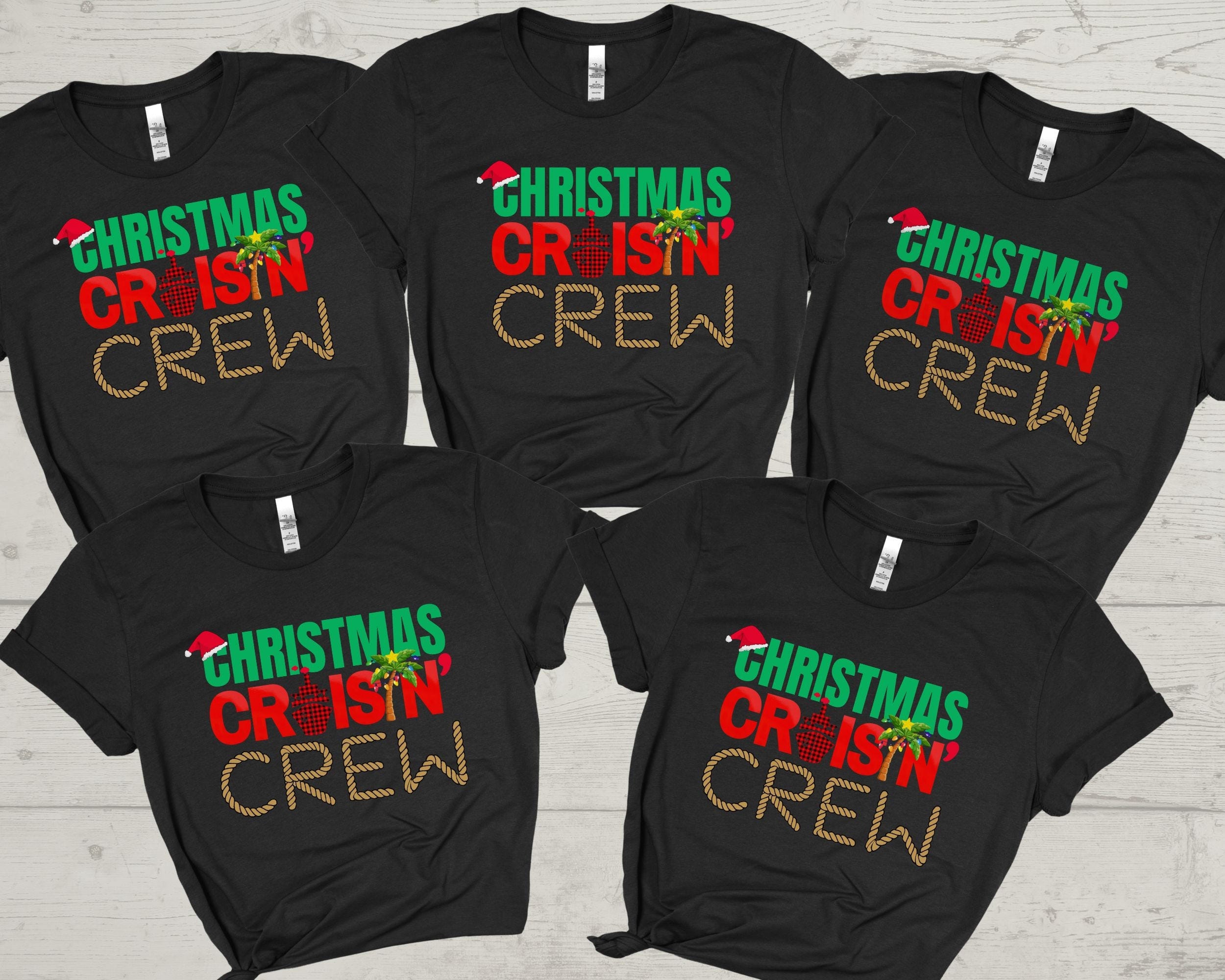 Christmas Cruise Shirts, Family Cruise Shirts, Christmas Cruise 2024, Matching Group Cruise Shirts, Custom Cruise T-Shirts, cruising crew