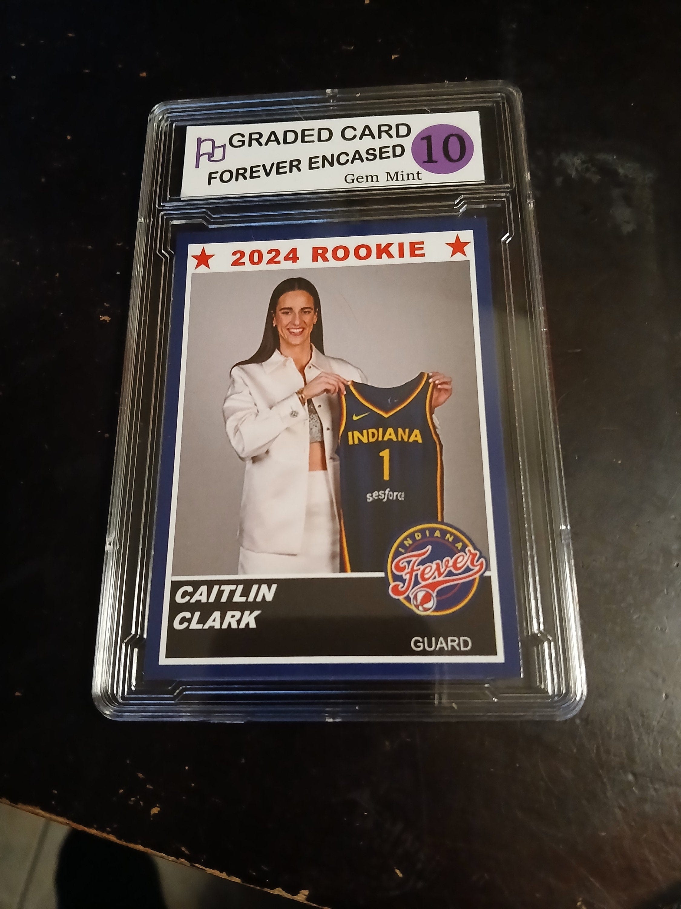 2024 Caitlin Clark #1 Draft Pick Indiana Fever Rookie Gem Mint 10