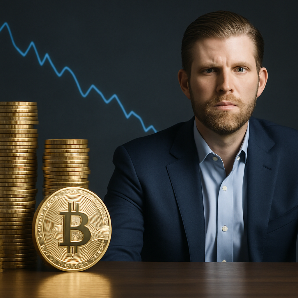 Unfazed Eric Trump: 'The Stacking Continues' After $600M Bitcoin Venture Wipeout!
