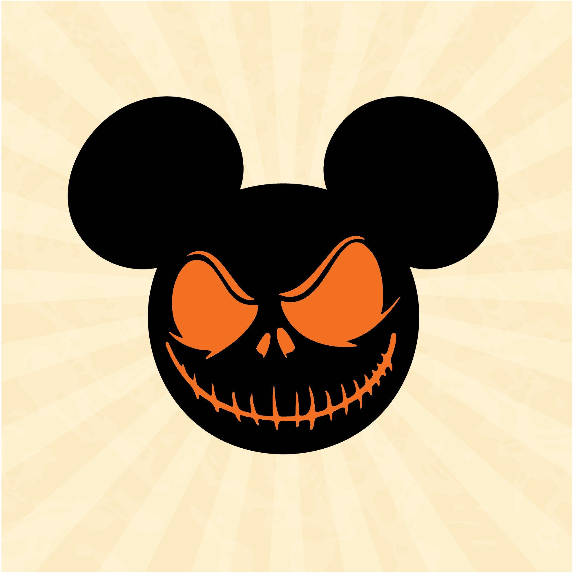 Mickey head svg, Halloween svg, Mouse svg, mouse head svg, Vinyl Cut File, Svg, Pdf, Jpg, Png, Ai Printable Design File