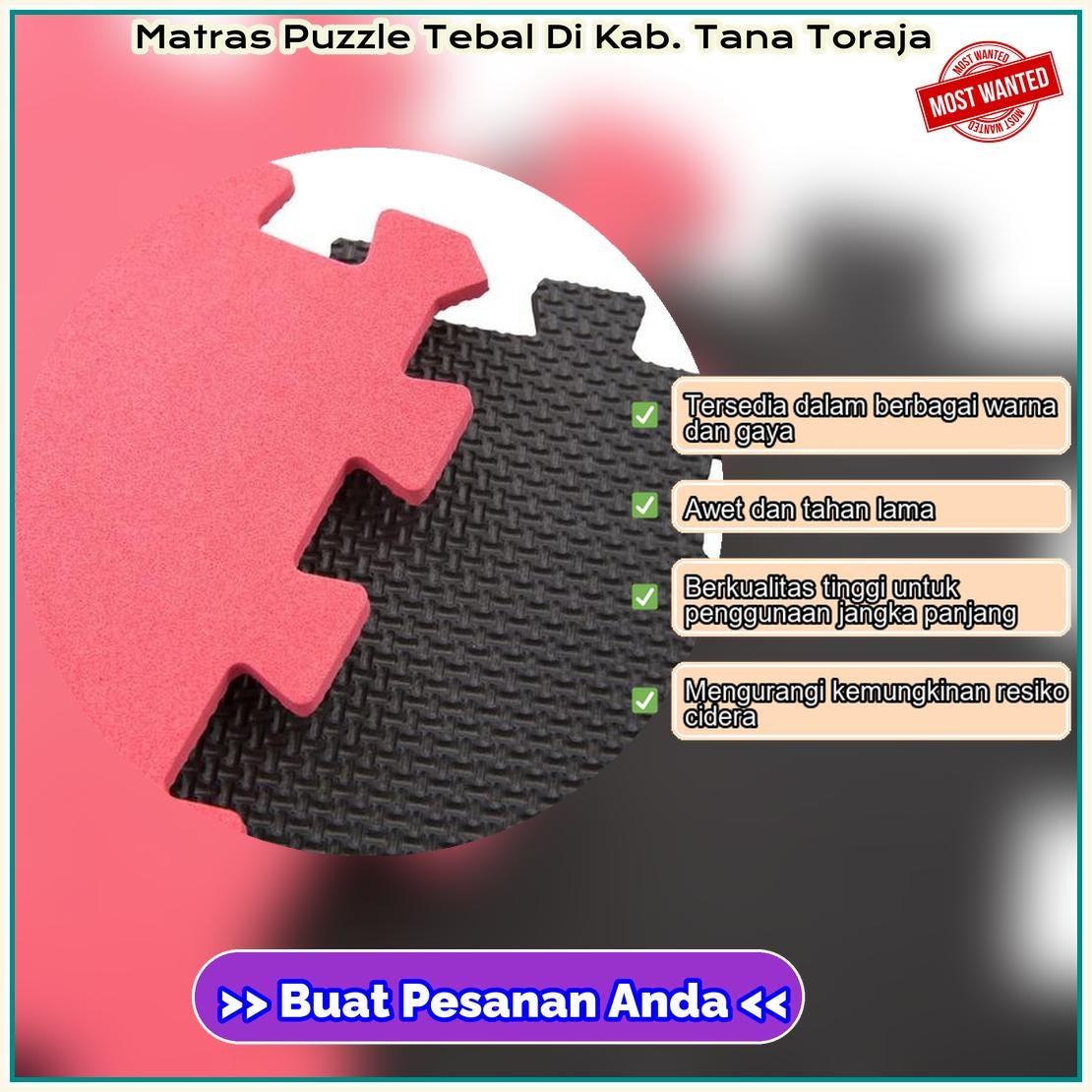 Matras Puzzle Tebal Di Kab Tana Toraja