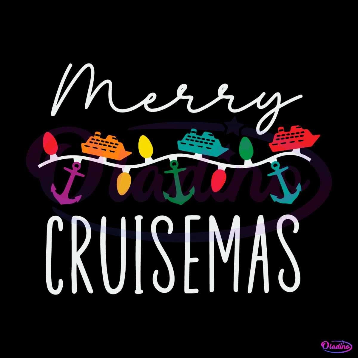 Merry Cruisemas Family SVG