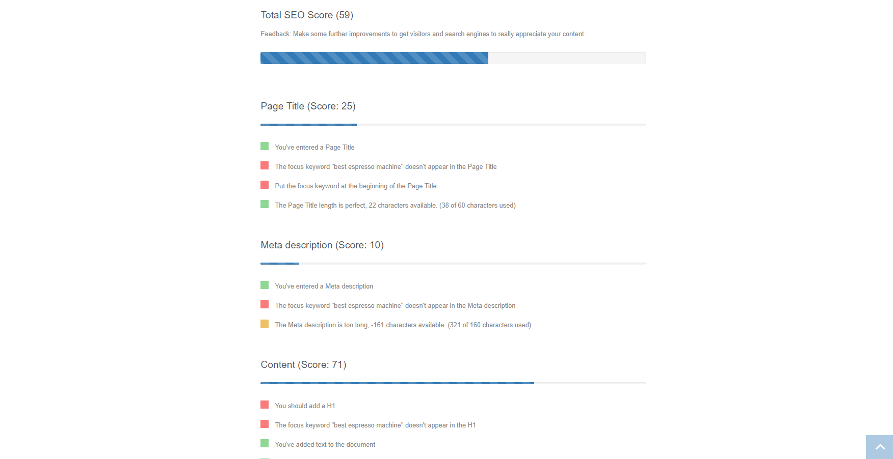 SEO Analysis