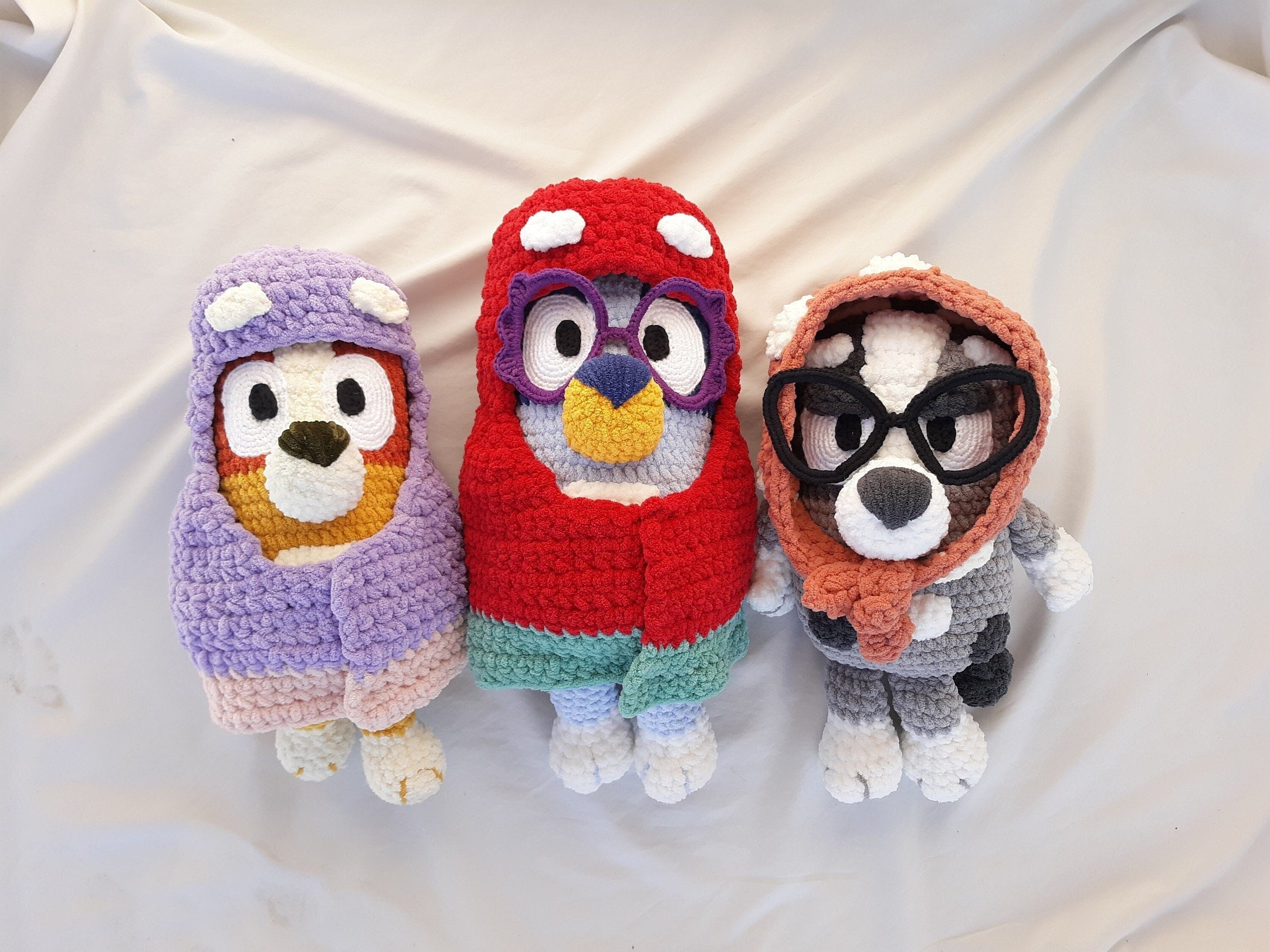 3 Nana Plush Toy PDF Crochet Pattern Bundle