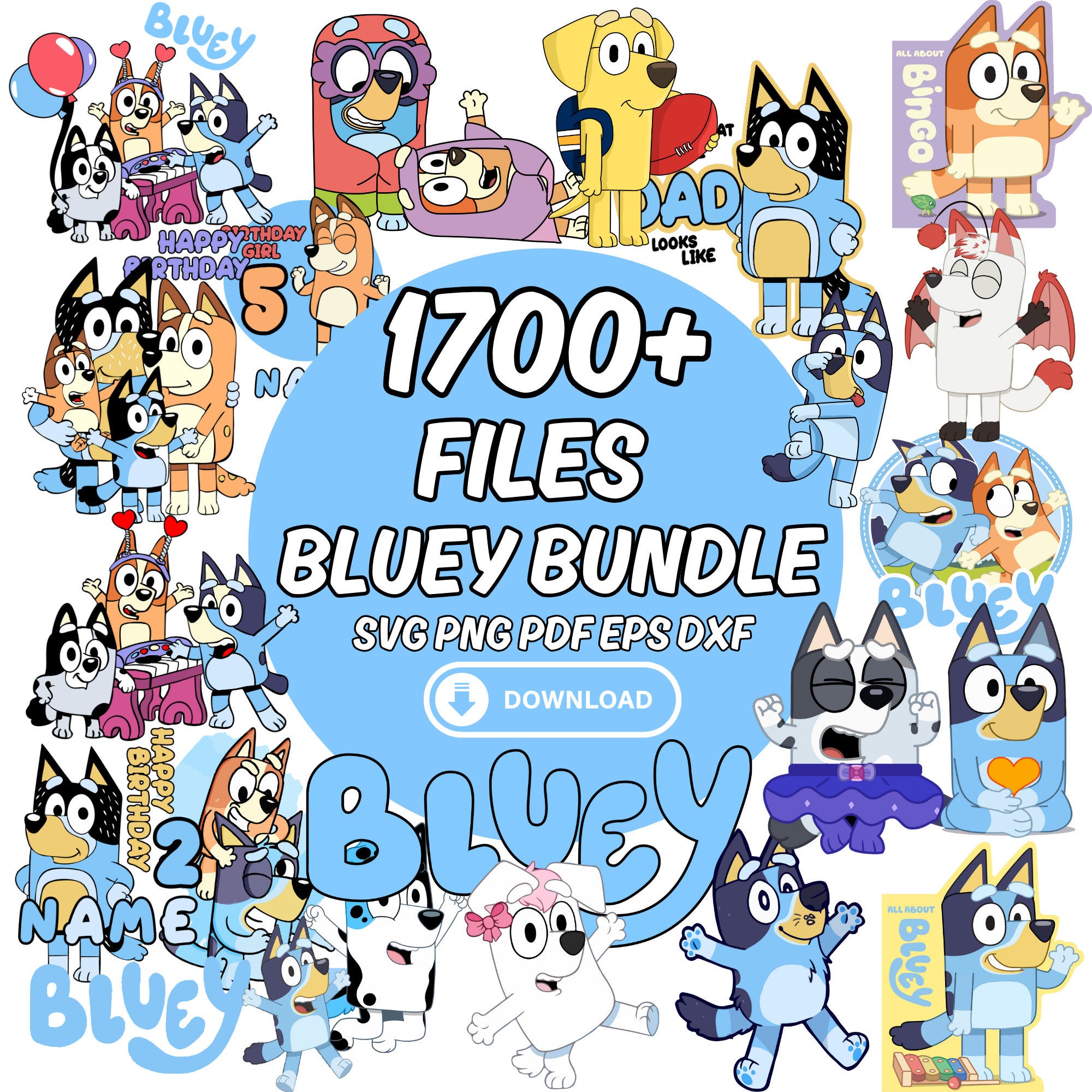 1700 + Blue-ey svg, Blue-ey vector, blue-ey alphabeth, blue-ey cutfile, blu-ey clipart, blue-ey bundle Instant Download