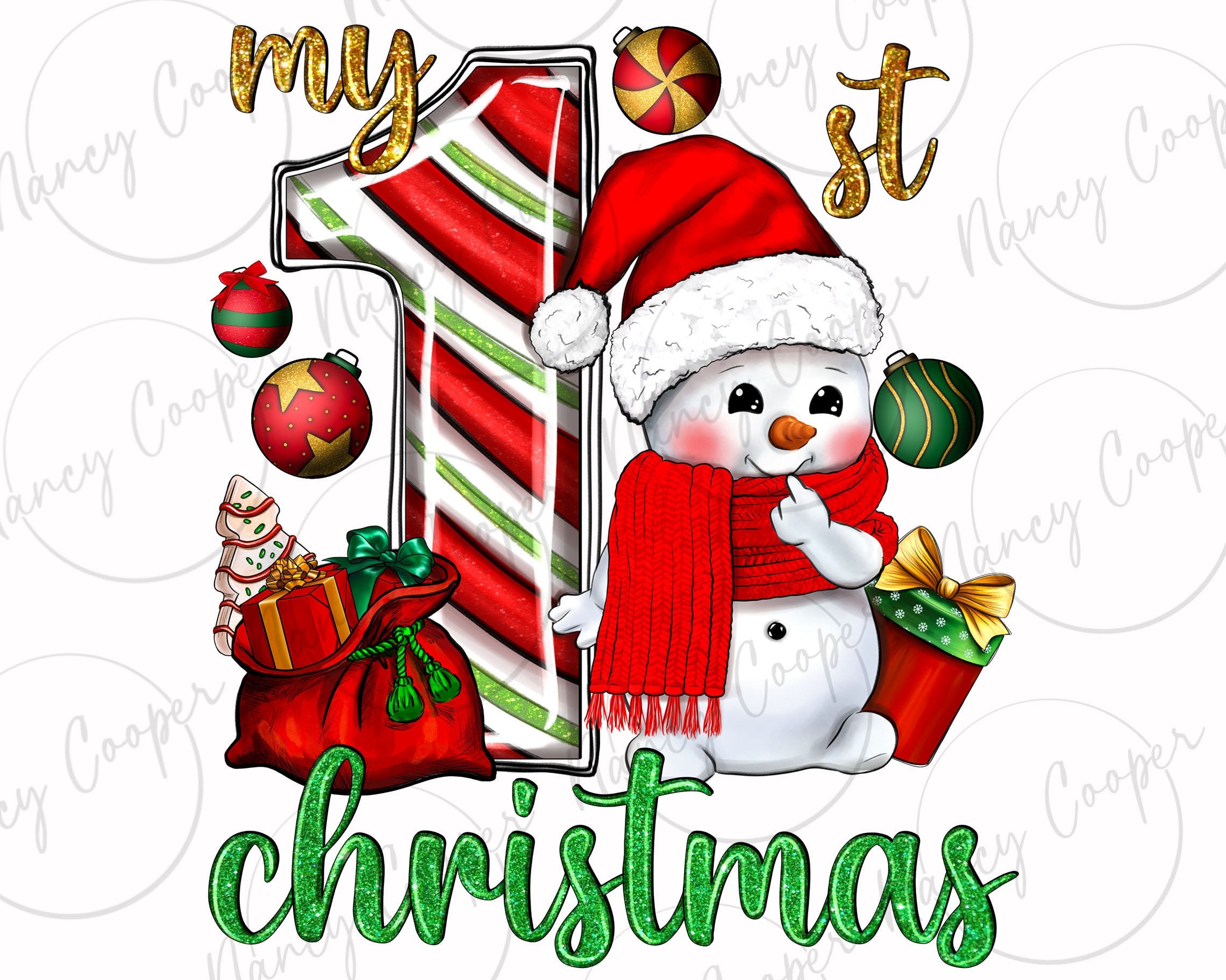 My 1st. Christmas with cute snowman png sublimation design download, Christmas png, Happy New Year png, cute snowman png, designs download