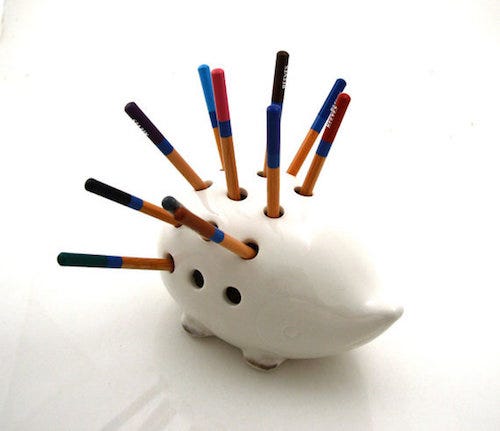 Porcupine Pencilholder